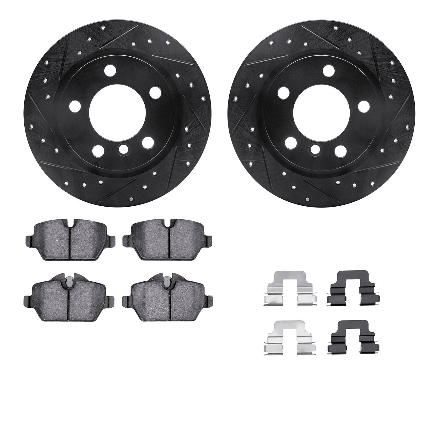 Dynamic Friction Company Disc Brake Kit 8612-32010