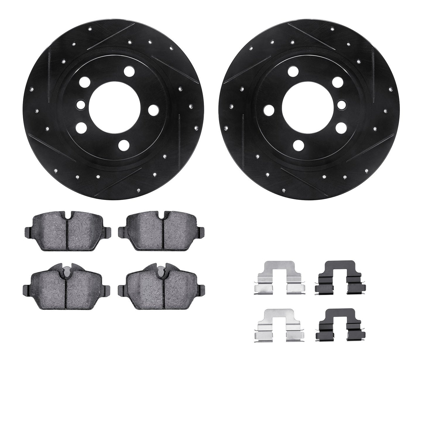 Dynamic Friction Company Disc Brake Kit 8612-32012