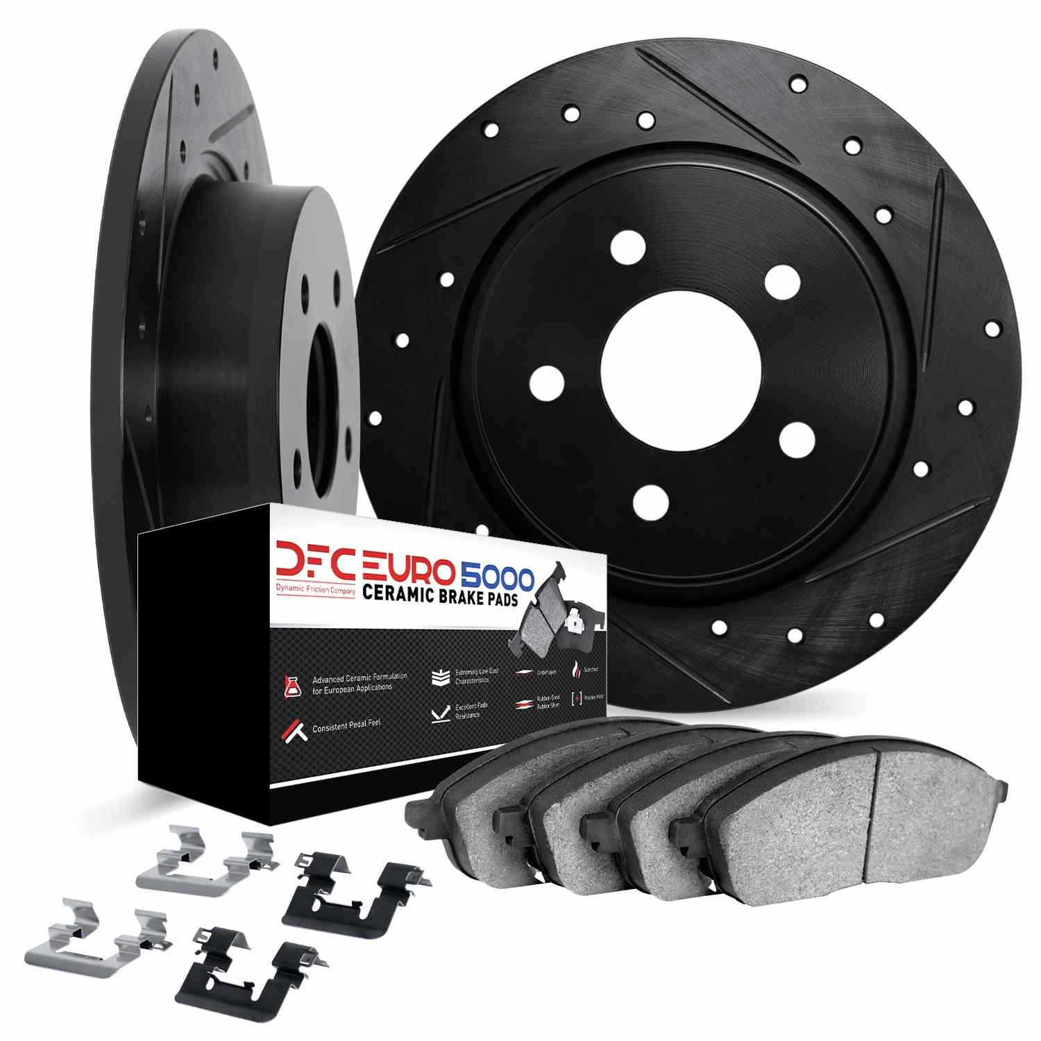 Dynamic Friction Company Disc Brake Kit 8612-32015