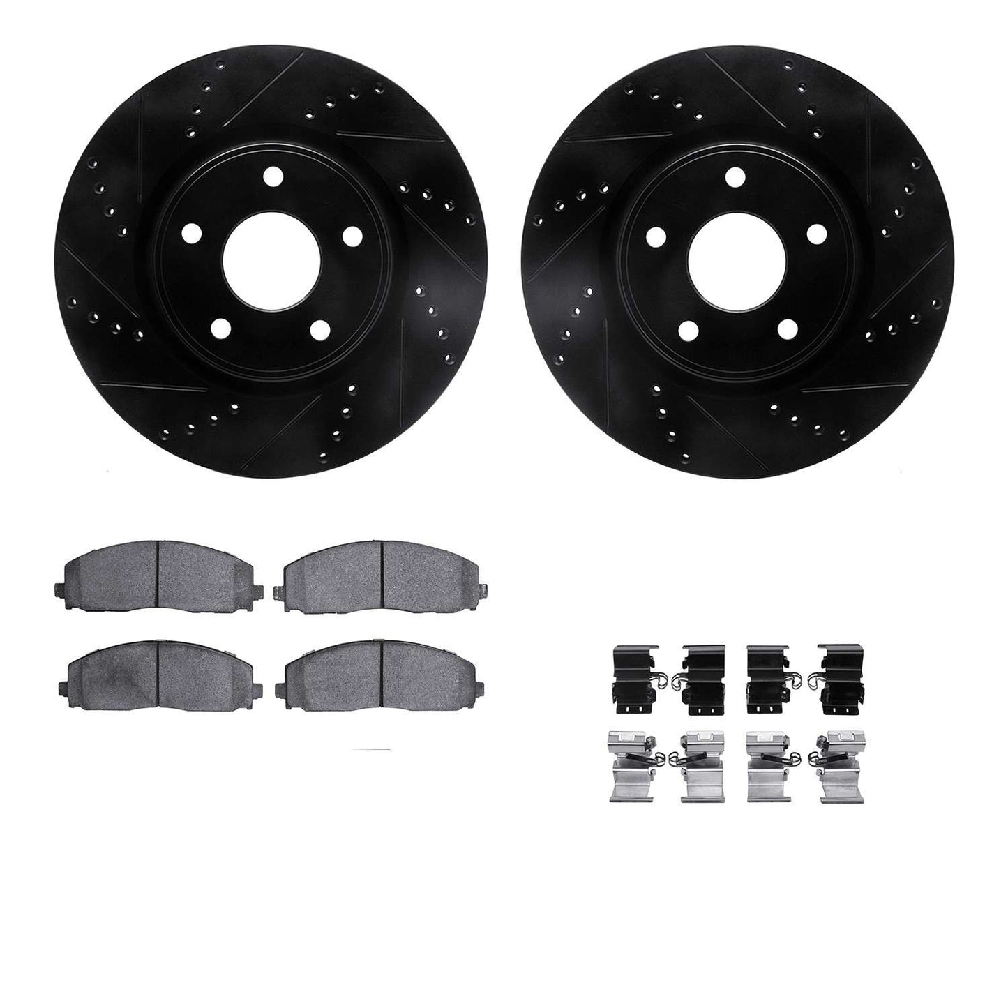 Dynamic Friction Company Disc Brake Kit 8612-40003