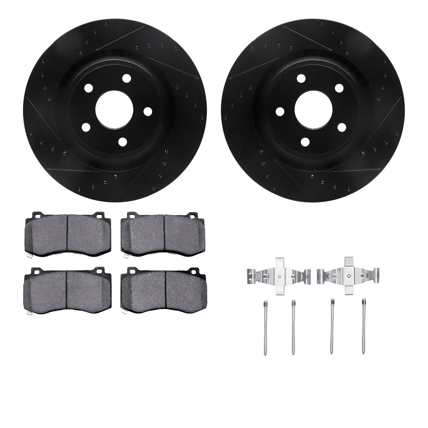 Dynamic Friction Company Disc Brake Kit 8612-42000