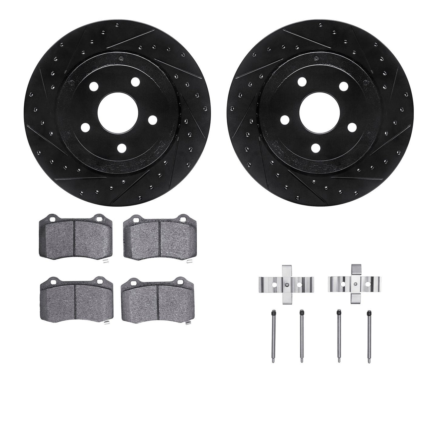 Dynamic Friction Company Disc Brake Kit 8612-42001