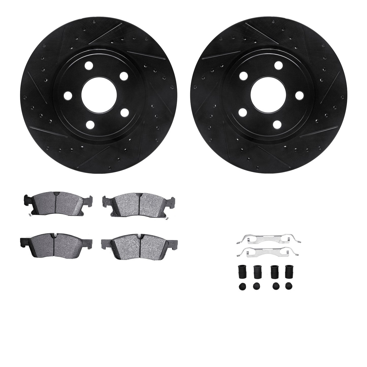 Dynamic Friction Company Disc Brake Kit 8612-42002