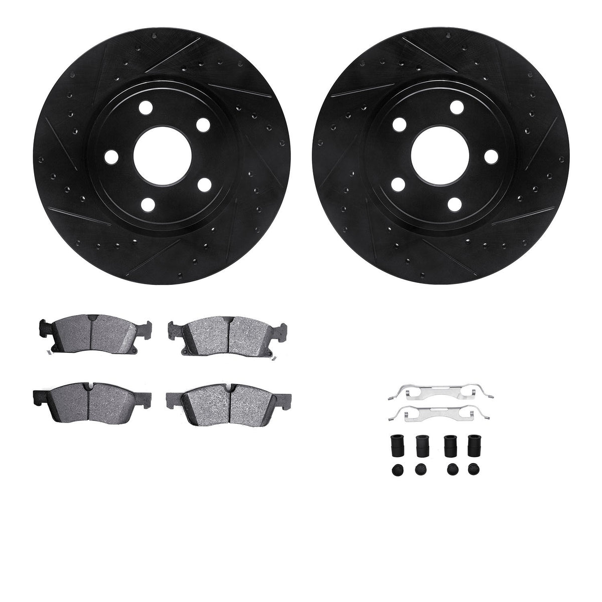 Dynamic Friction Company Disc Brake Kit 8612-42002
