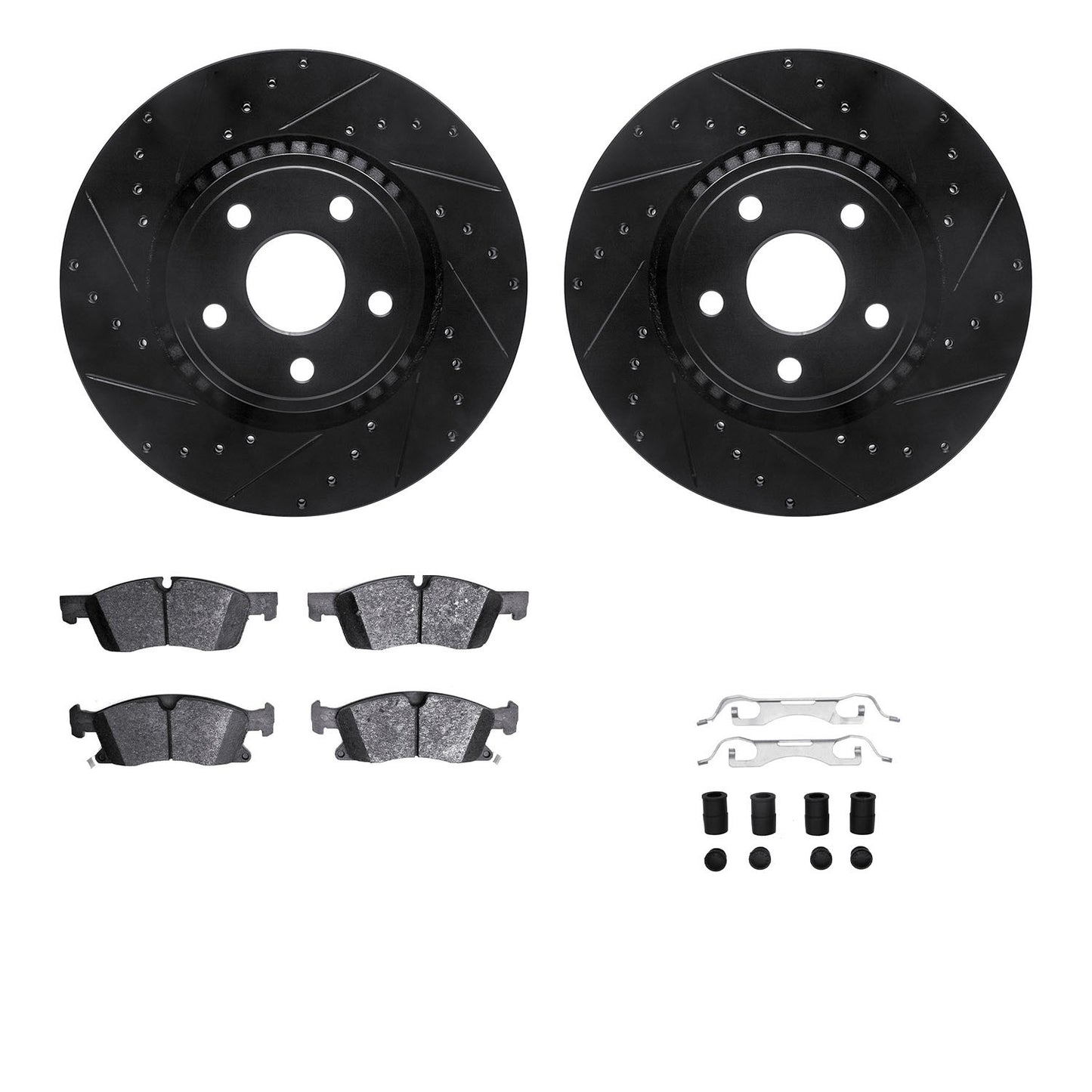 Dynamic Friction Company Disc Brake Kit 8612-42003