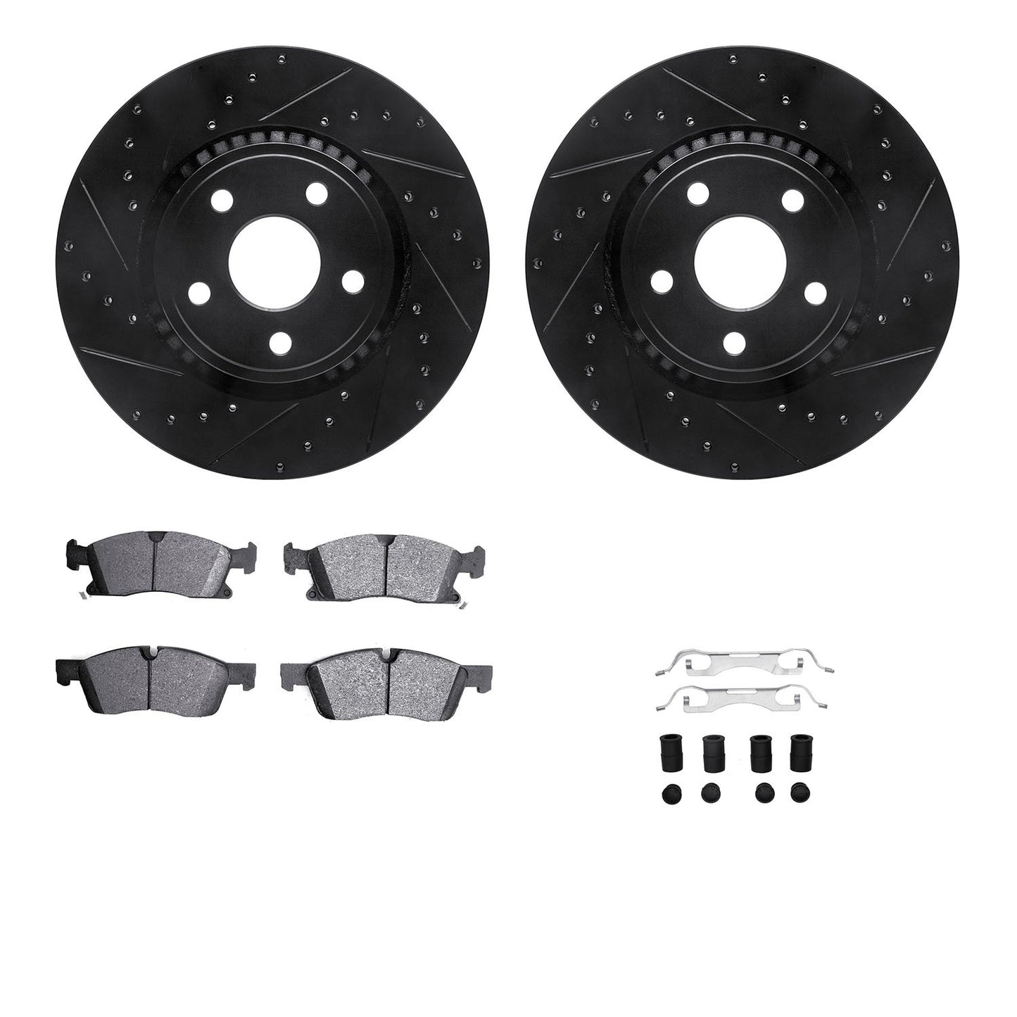 Dynamic Friction Company Disc Brake Kit 8612-42004