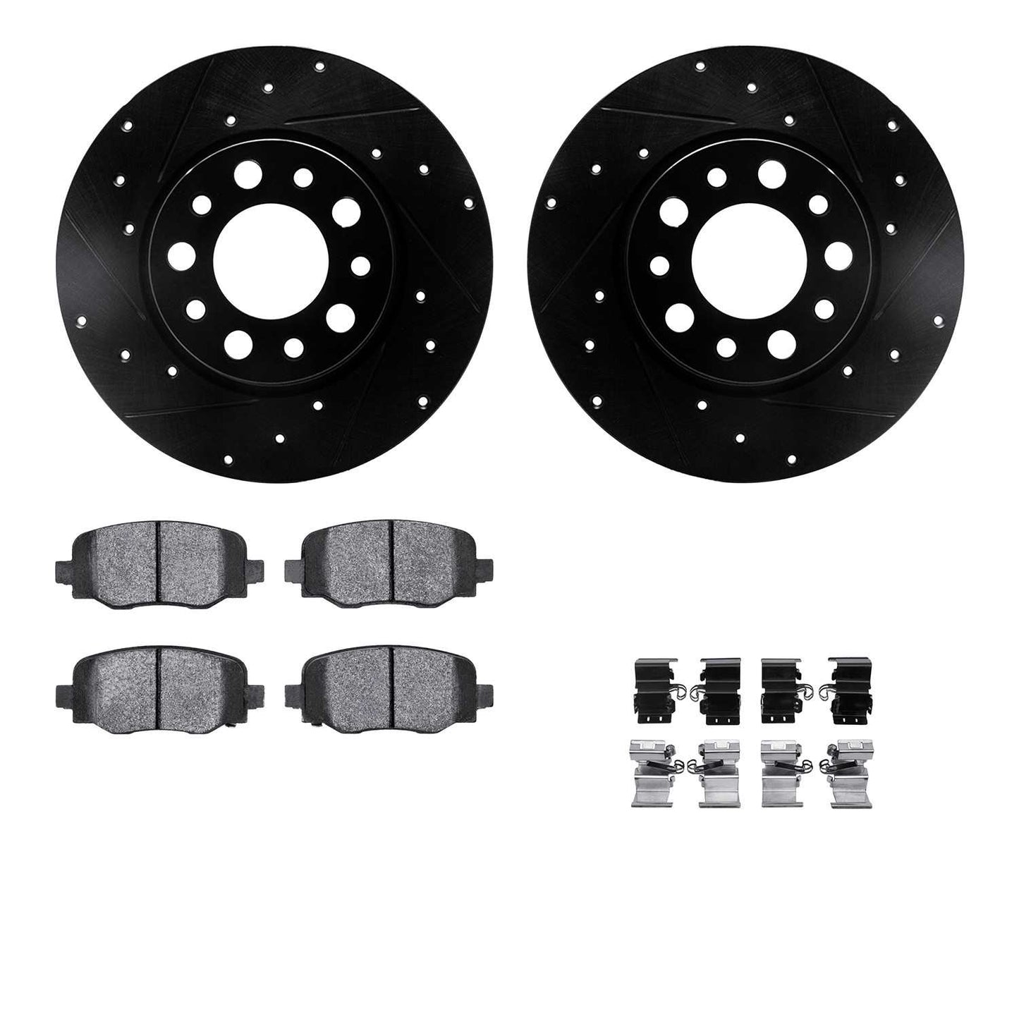Dynamic Friction Company Disc Brake Kit 8612-42010