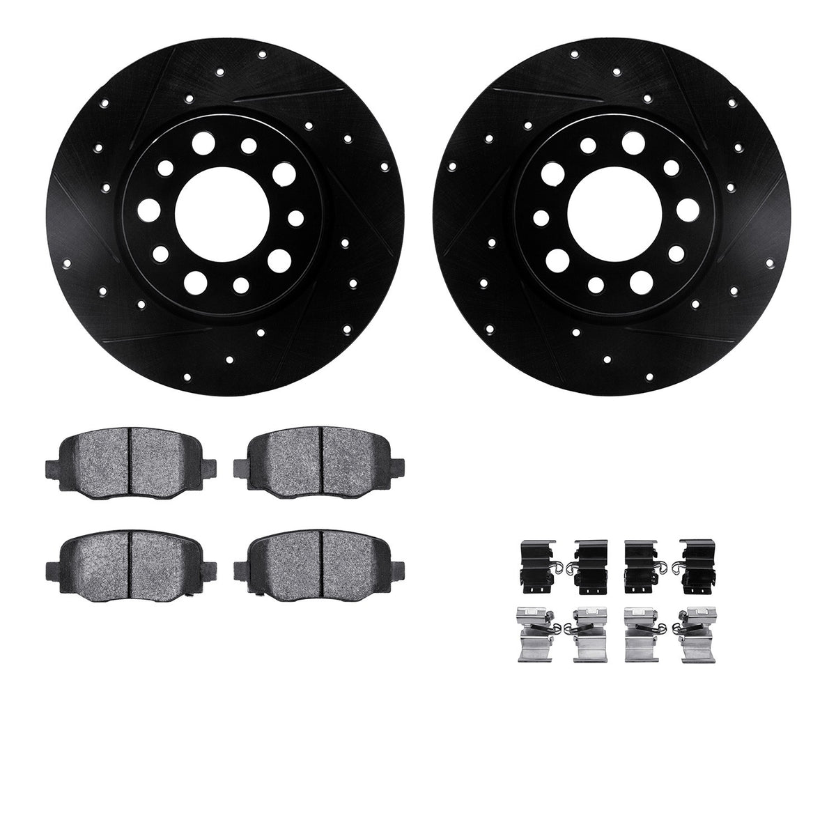 Dynamic Friction Company Disc Brake Kit 8612-42010
