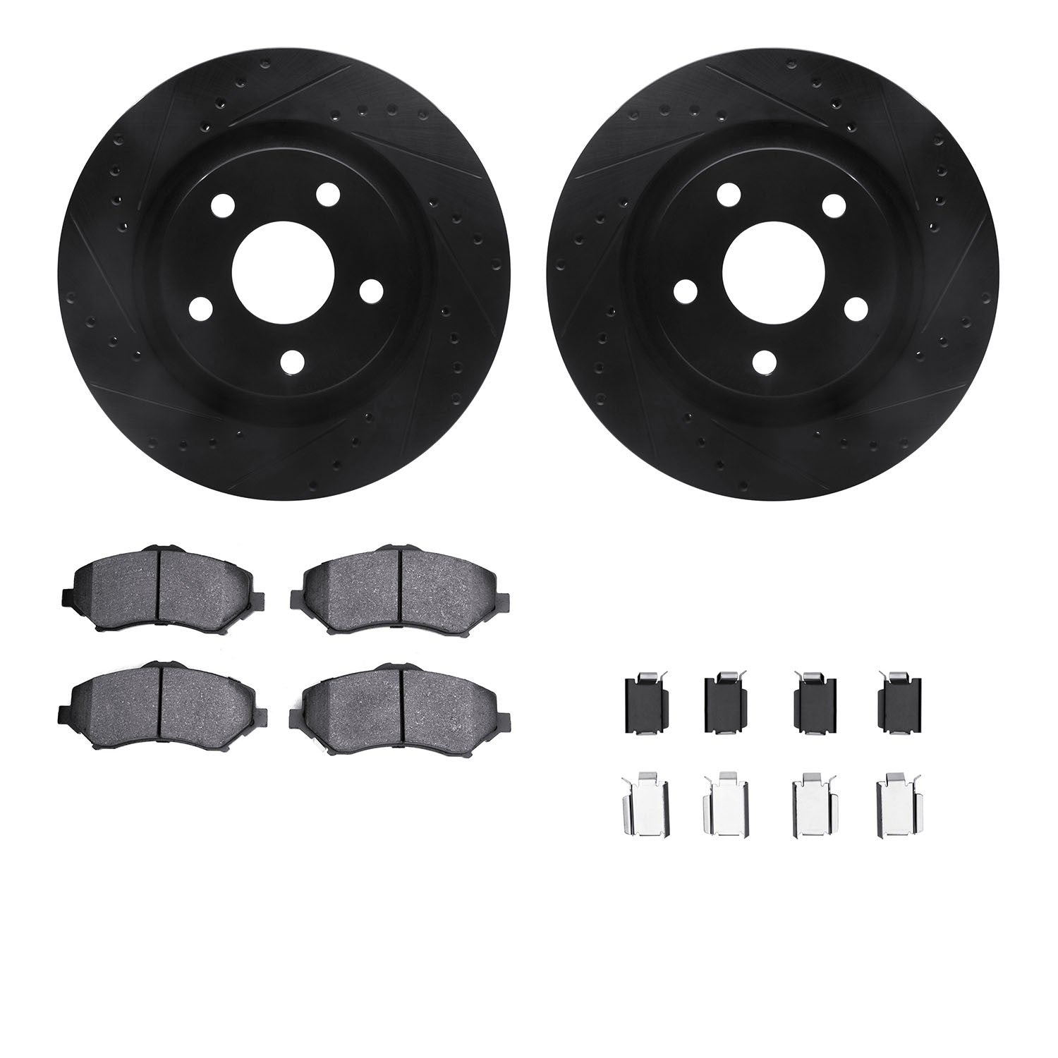 Dynamic Friction Company Disc Brake Kit 8612-42014