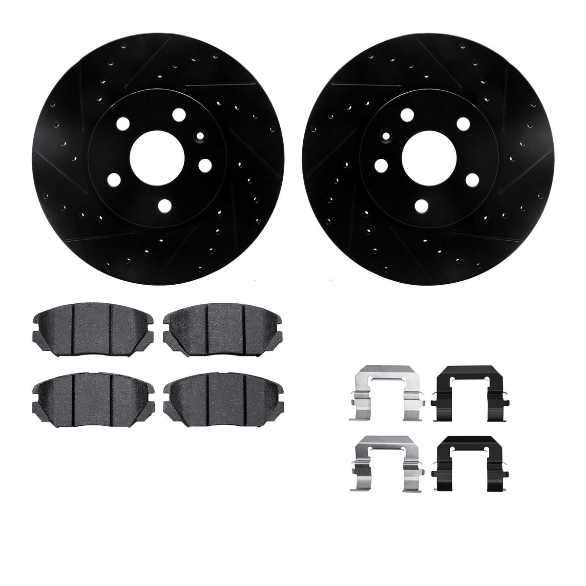 Dynamic Friction Company Disc Brake Kit 8612-45004