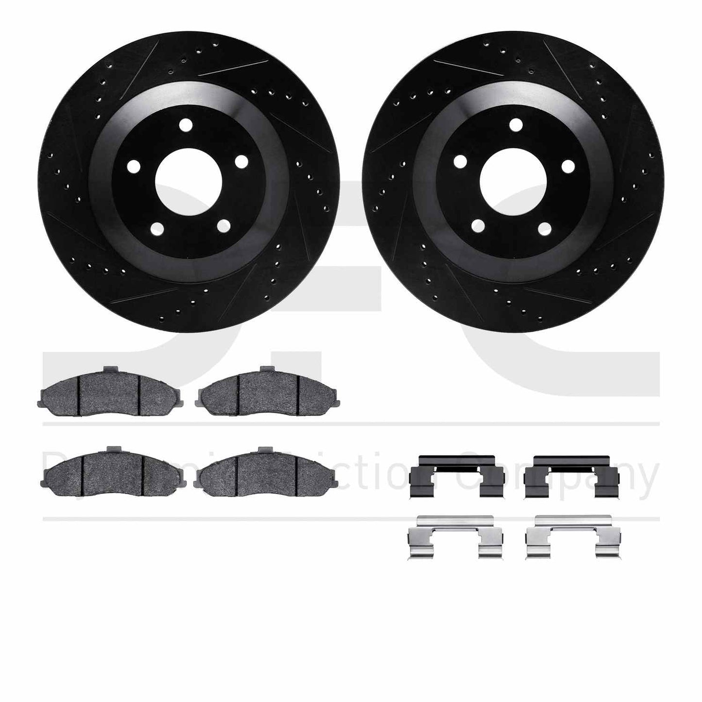Dynamic Friction Company Disc Brake Kit 8612-46003