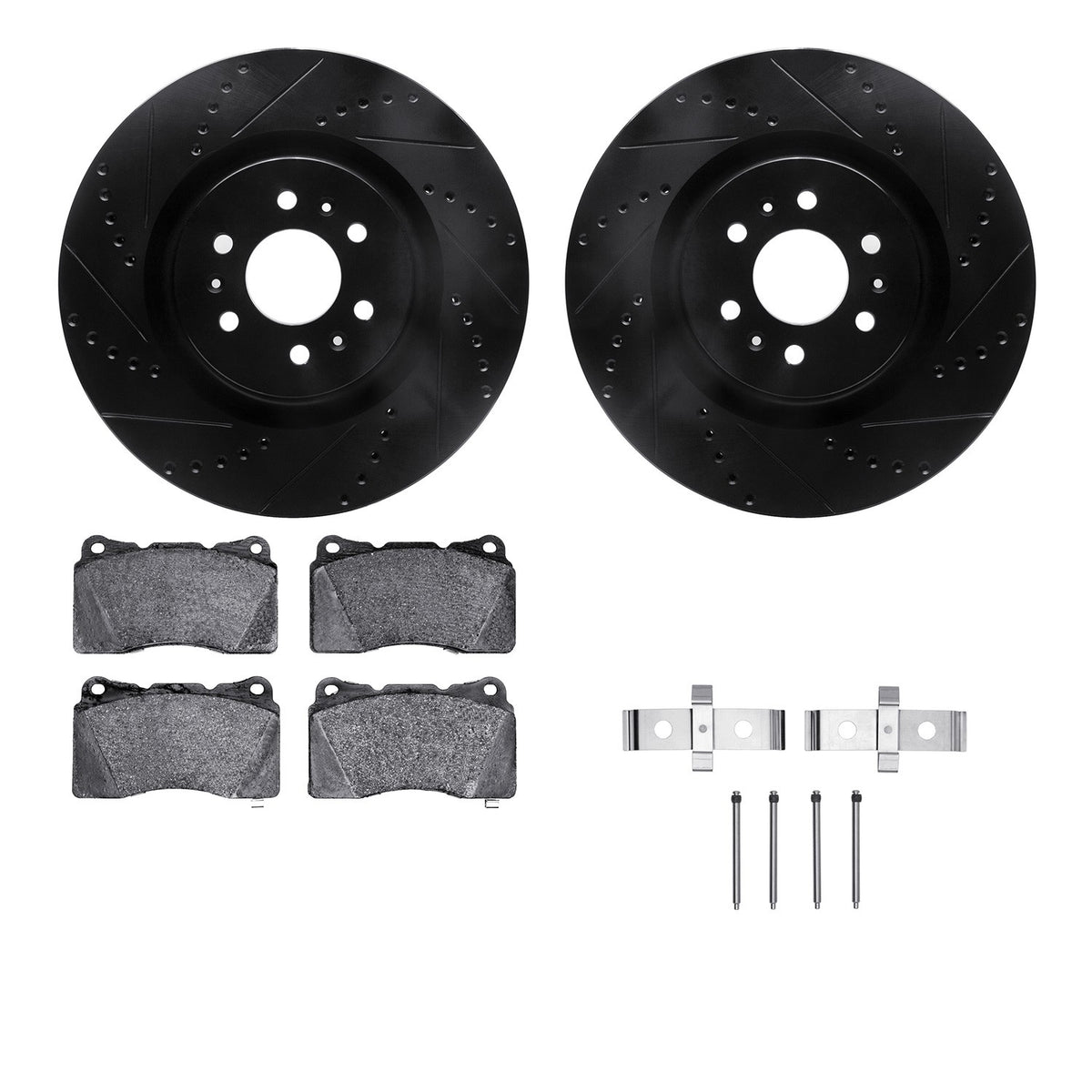 Dynamic Friction Company Disc Brake Kit 8612-46004