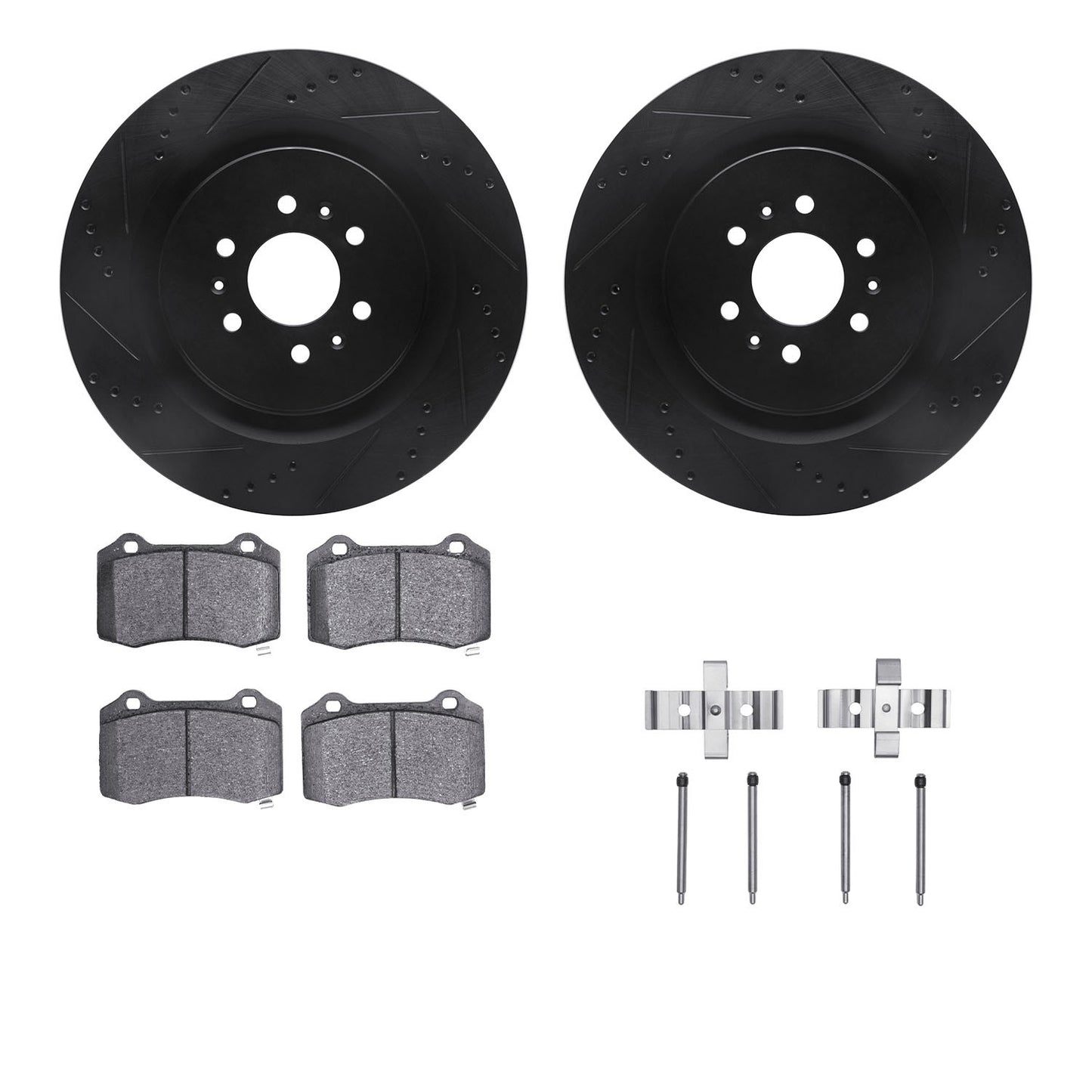 Dynamic Friction Company Disc Brake Kit 8612-46005