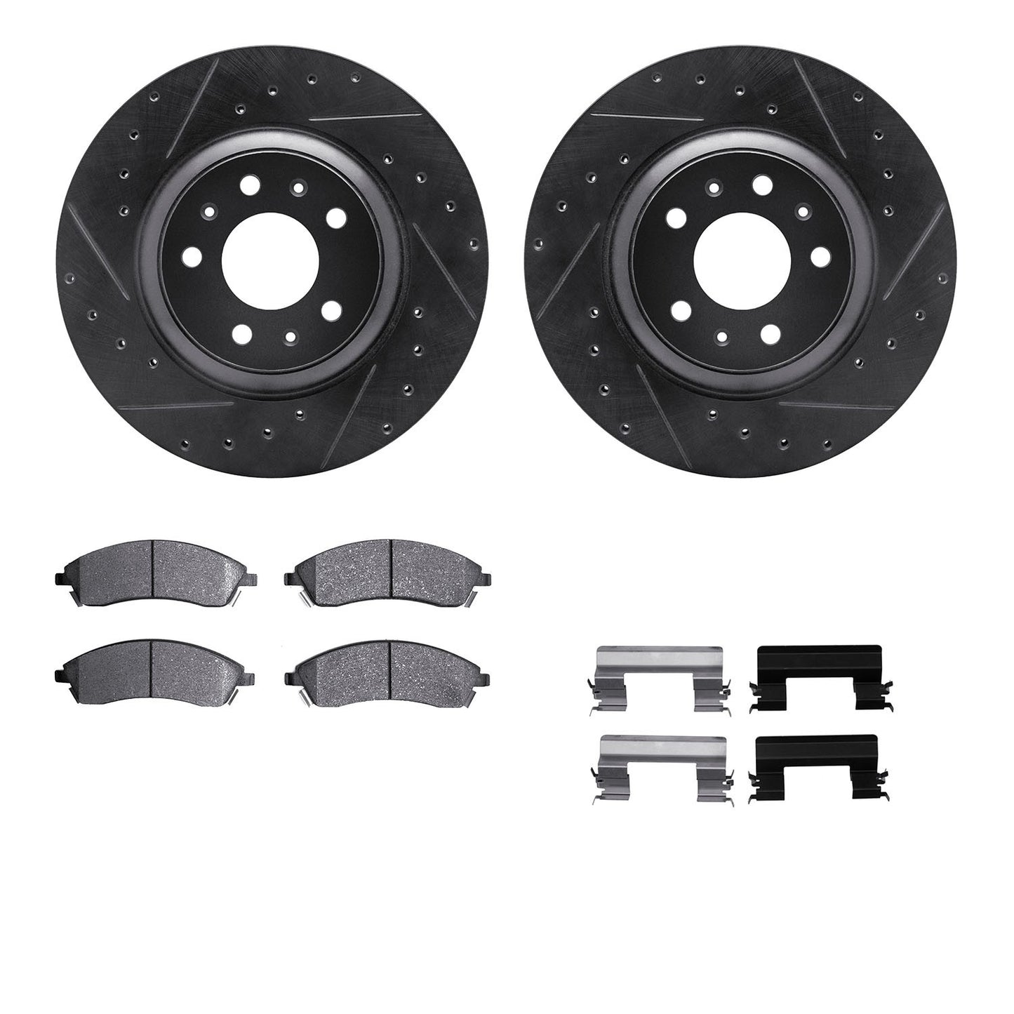Dynamic Friction Company Disc Brake Kit 8612-46006