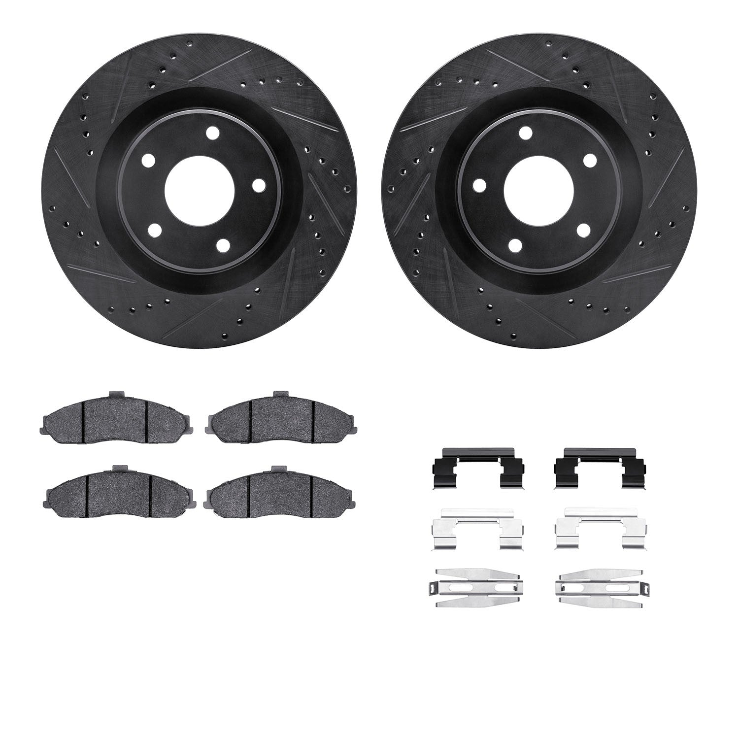 Dynamic Friction Company Disc Brake Kit 8612-46007