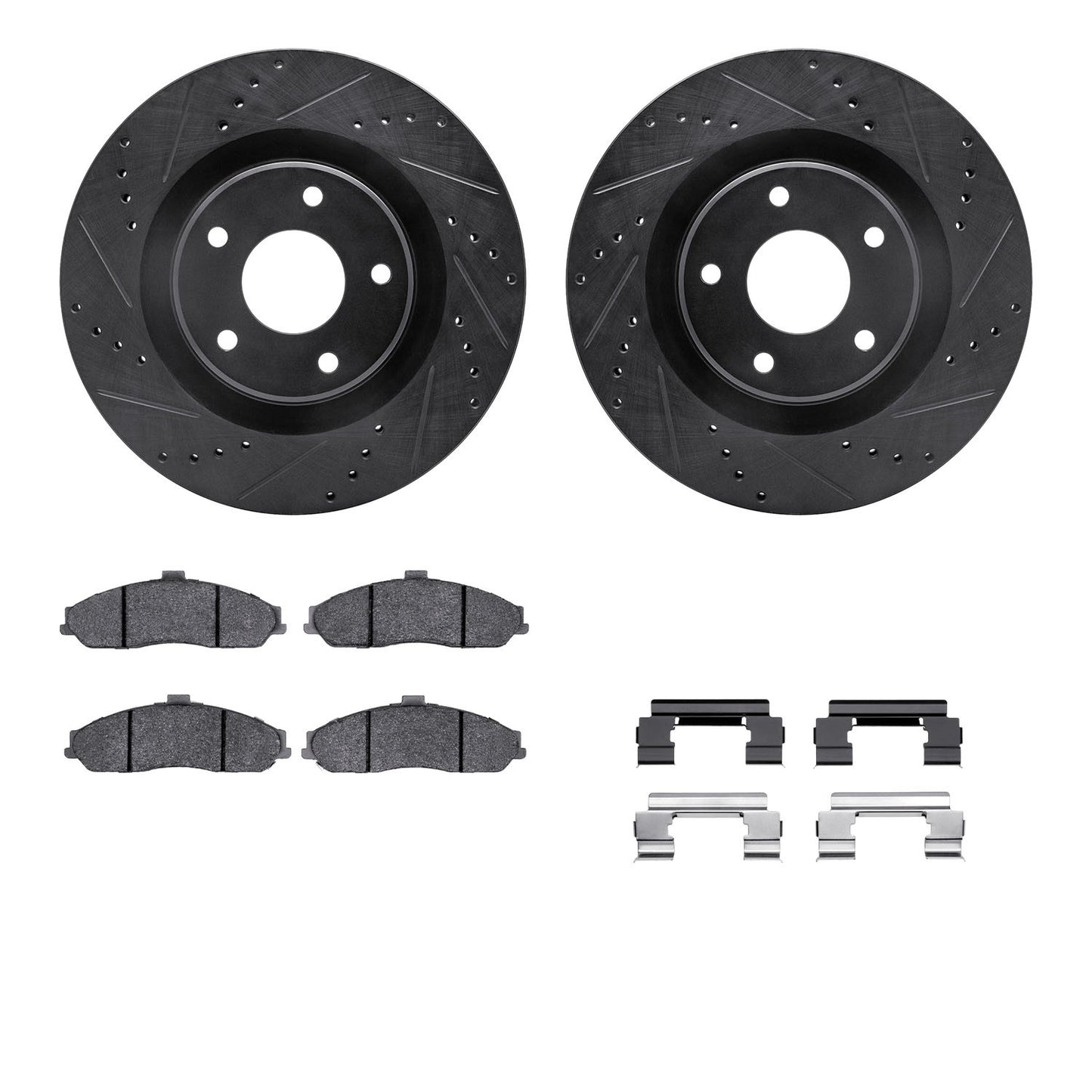 Dynamic Friction Company Disc Brake Kit 8612-46008