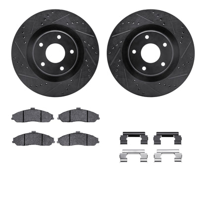 Dynamic Friction Company Disc Brake Kit 8612-46008