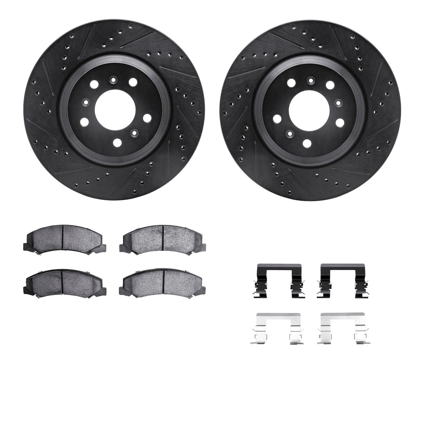 Dynamic Friction Company Disc Brake Kit 8612-46010