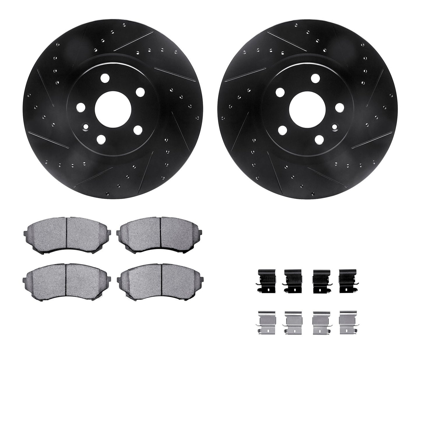 Dynamic Friction Company Disc Brake Kit 8612-46012