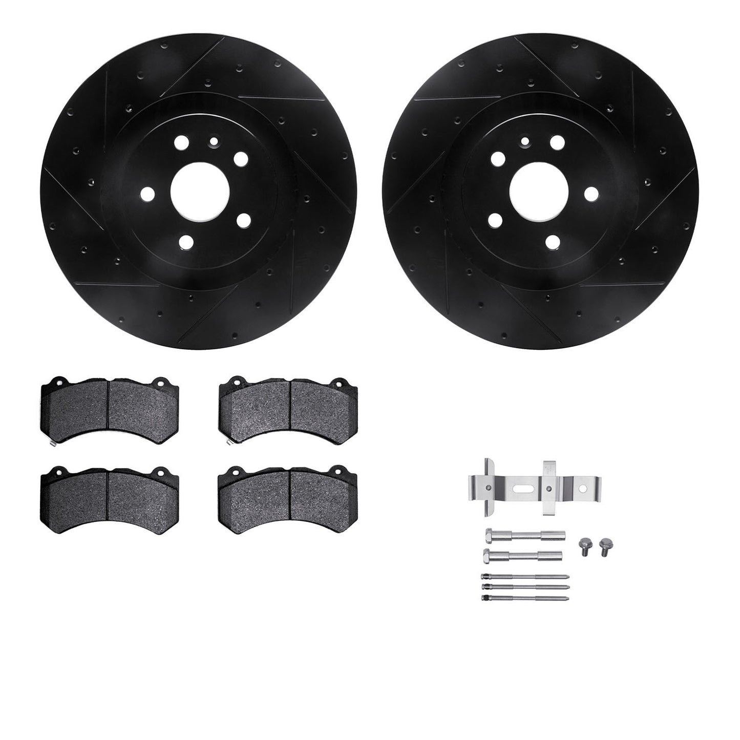 Dynamic Friction Company Disc Brake Kit 8612-46014
