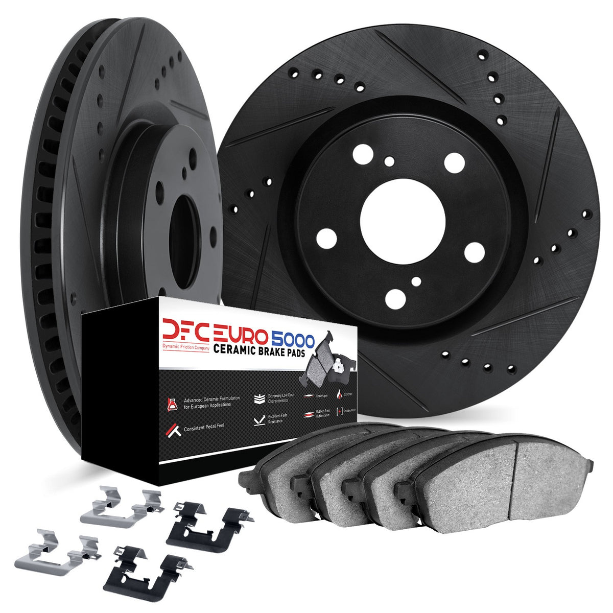 Dynamic Friction Company Disc Brake Kit 8612-46017