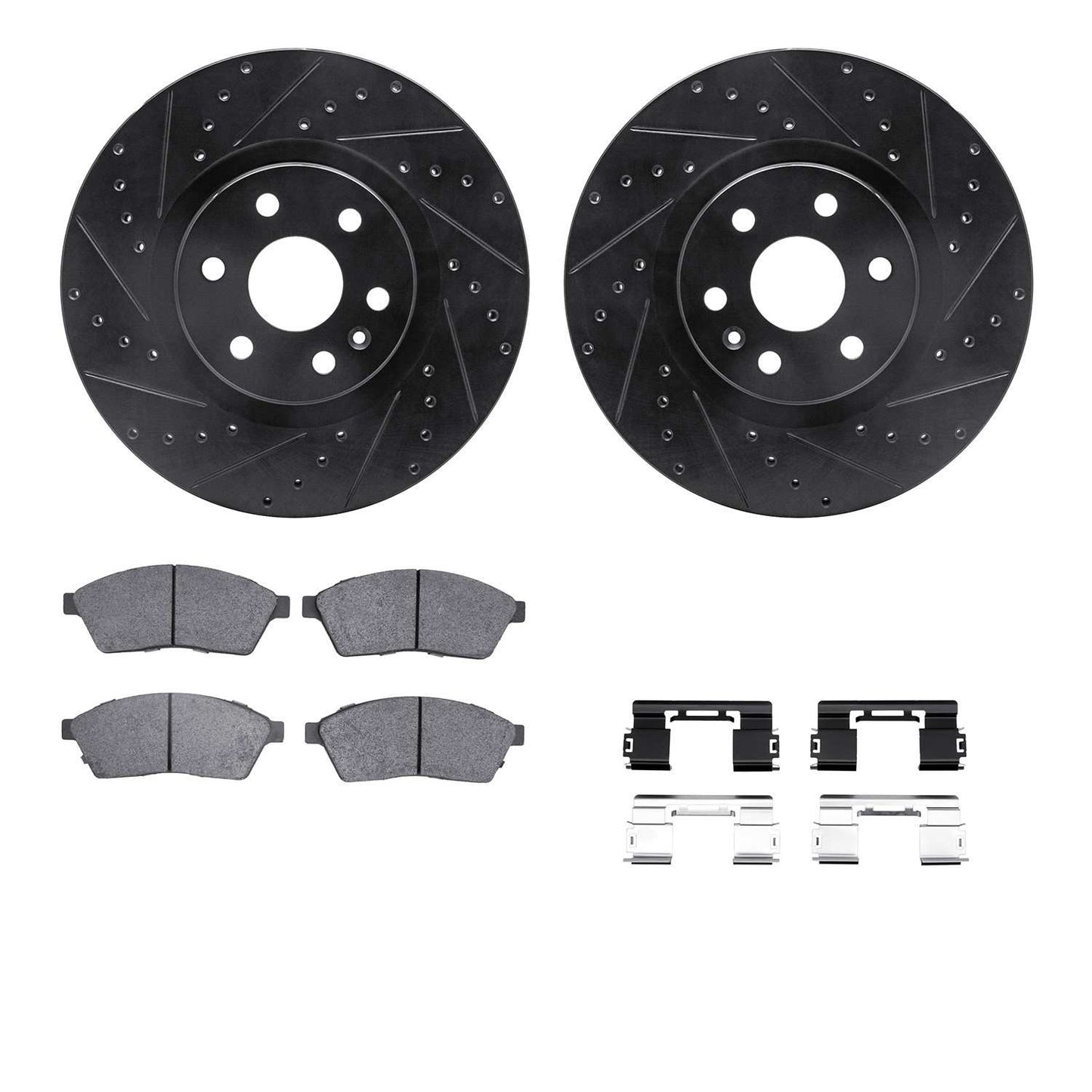 Dynamic Friction Company Disc Brake Kit 8612-46031