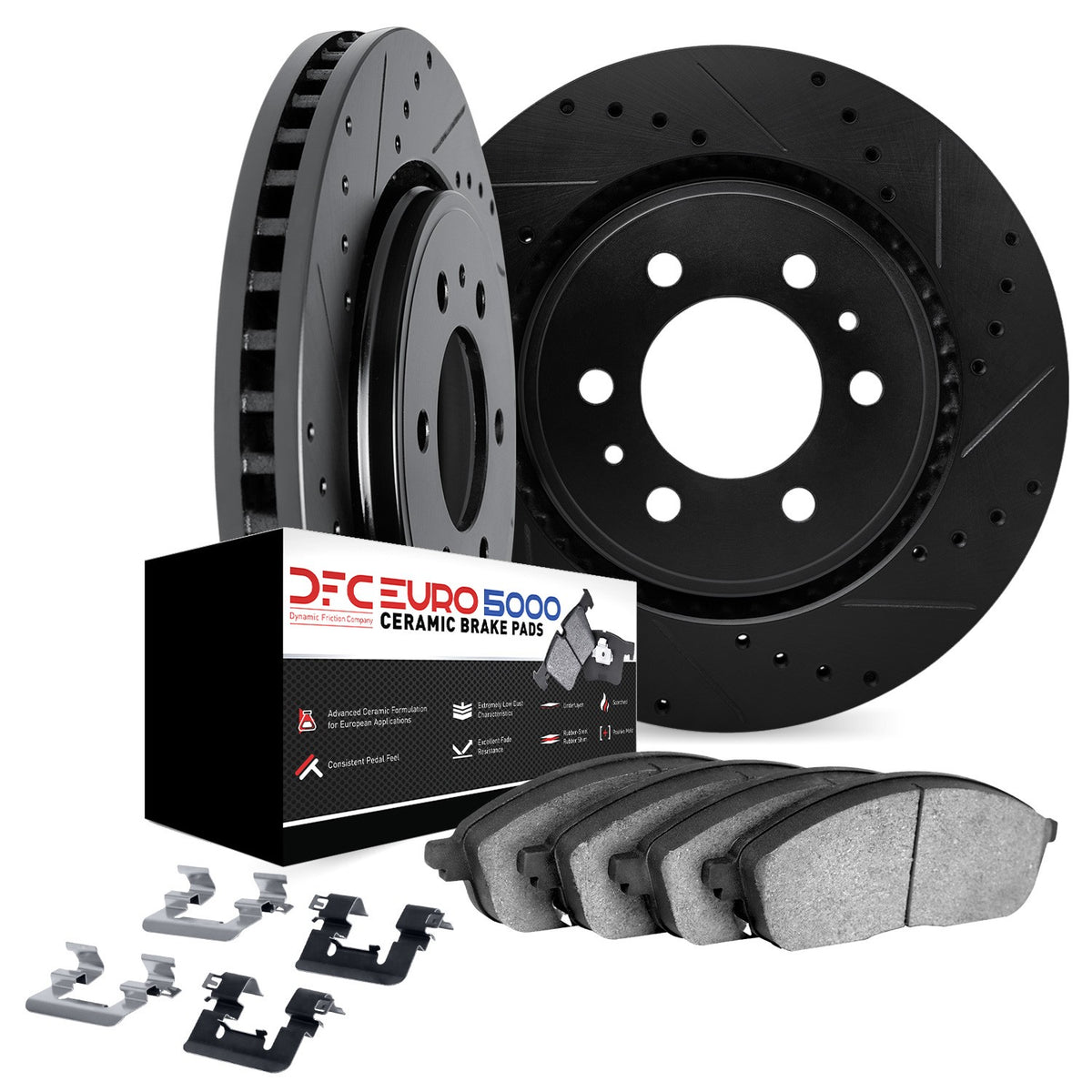 Dynamic Friction Company Disc Brake Kit 8612-46031