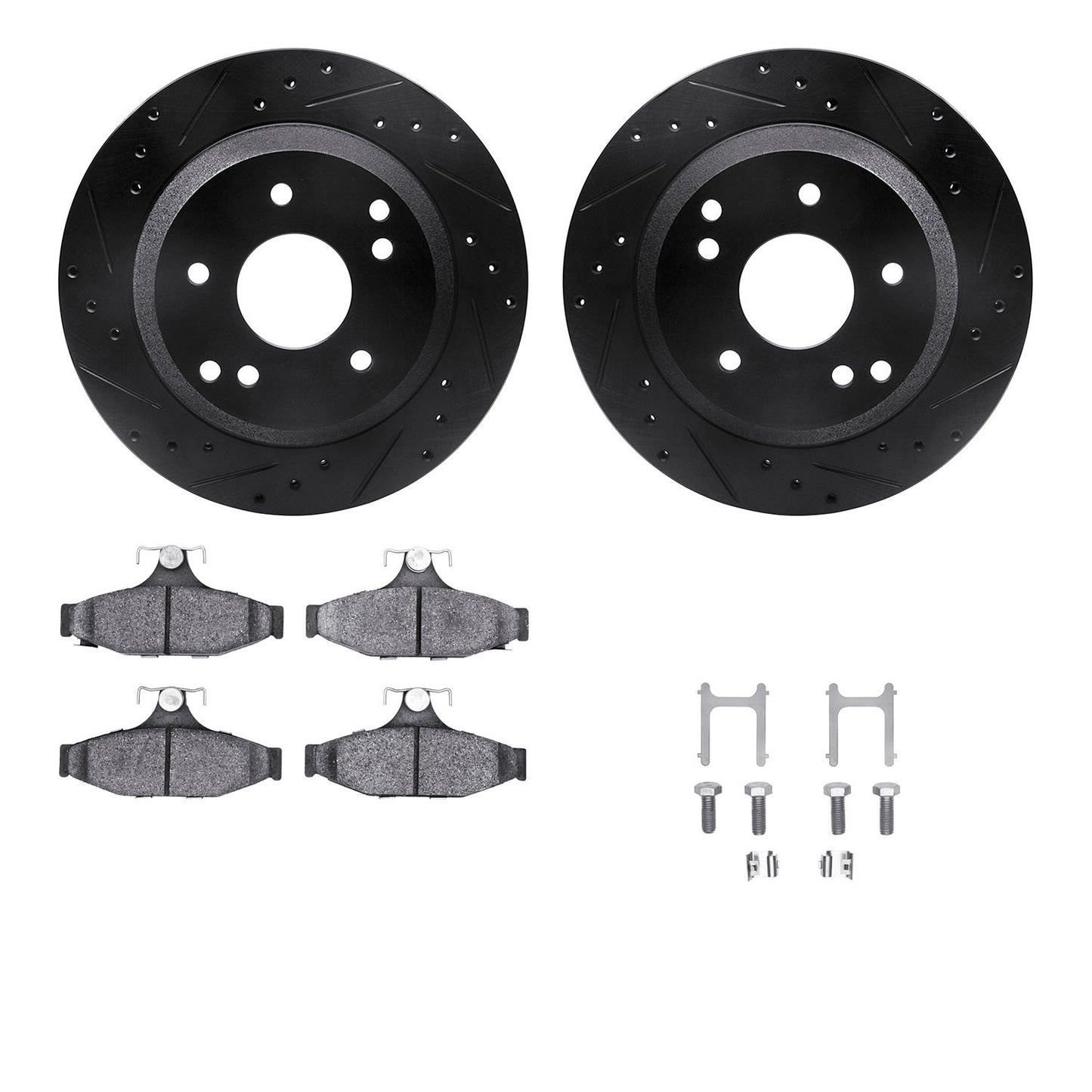 Dynamic Friction Company Disc Brake Kit 8612-47000
