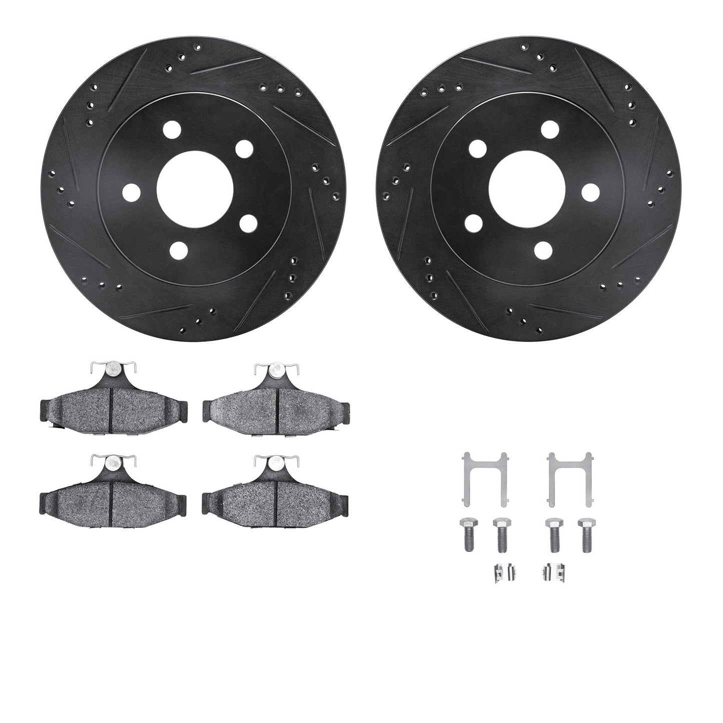 Dynamic Friction Company Disc Brake Kit 8612-47001