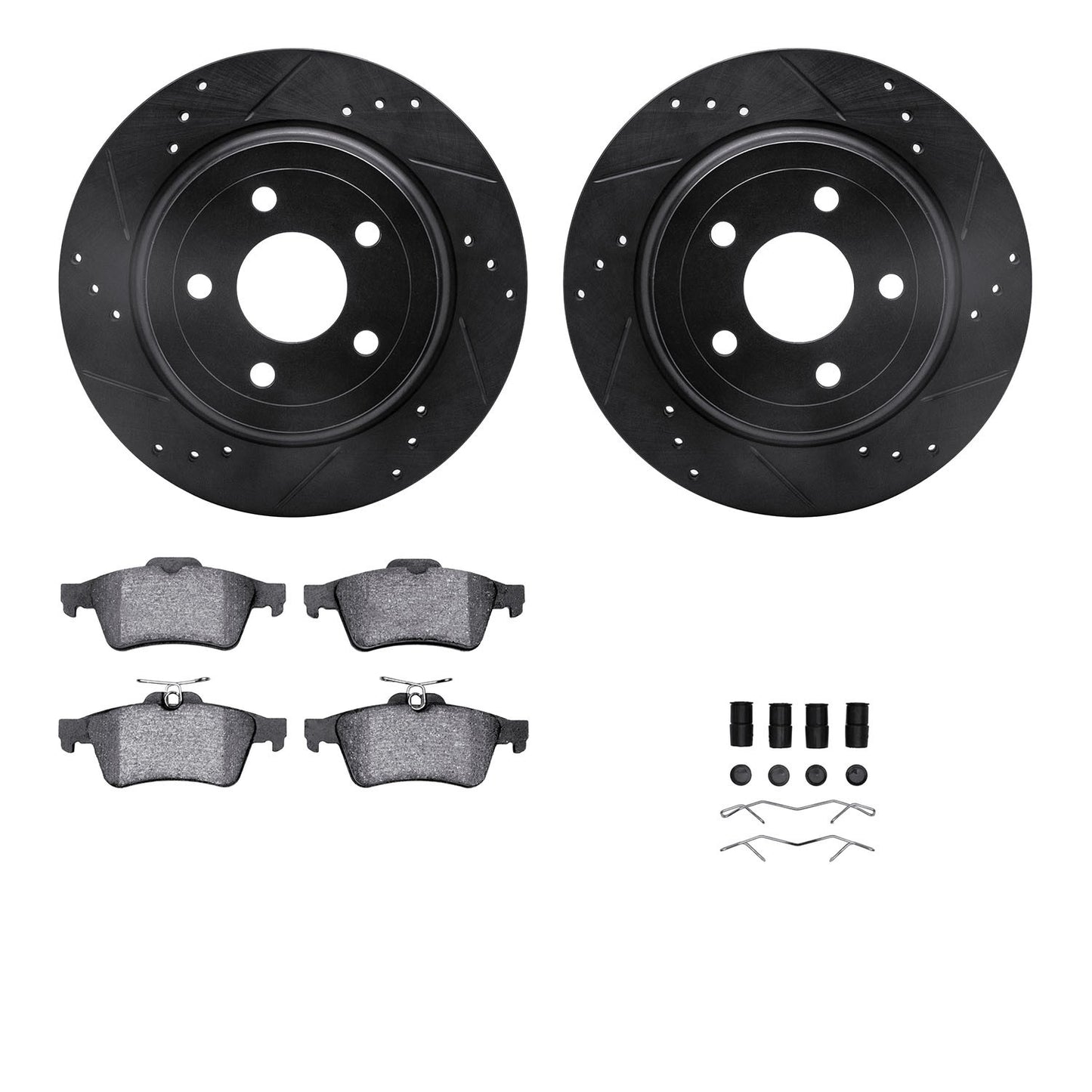 Dynamic Friction Company Disc Brake Kit 8612-47006