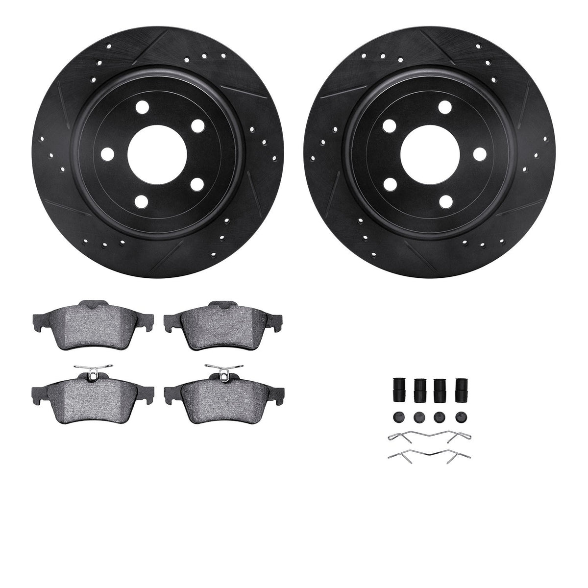 Dynamic Friction Company Disc Brake Kit 8612-47006