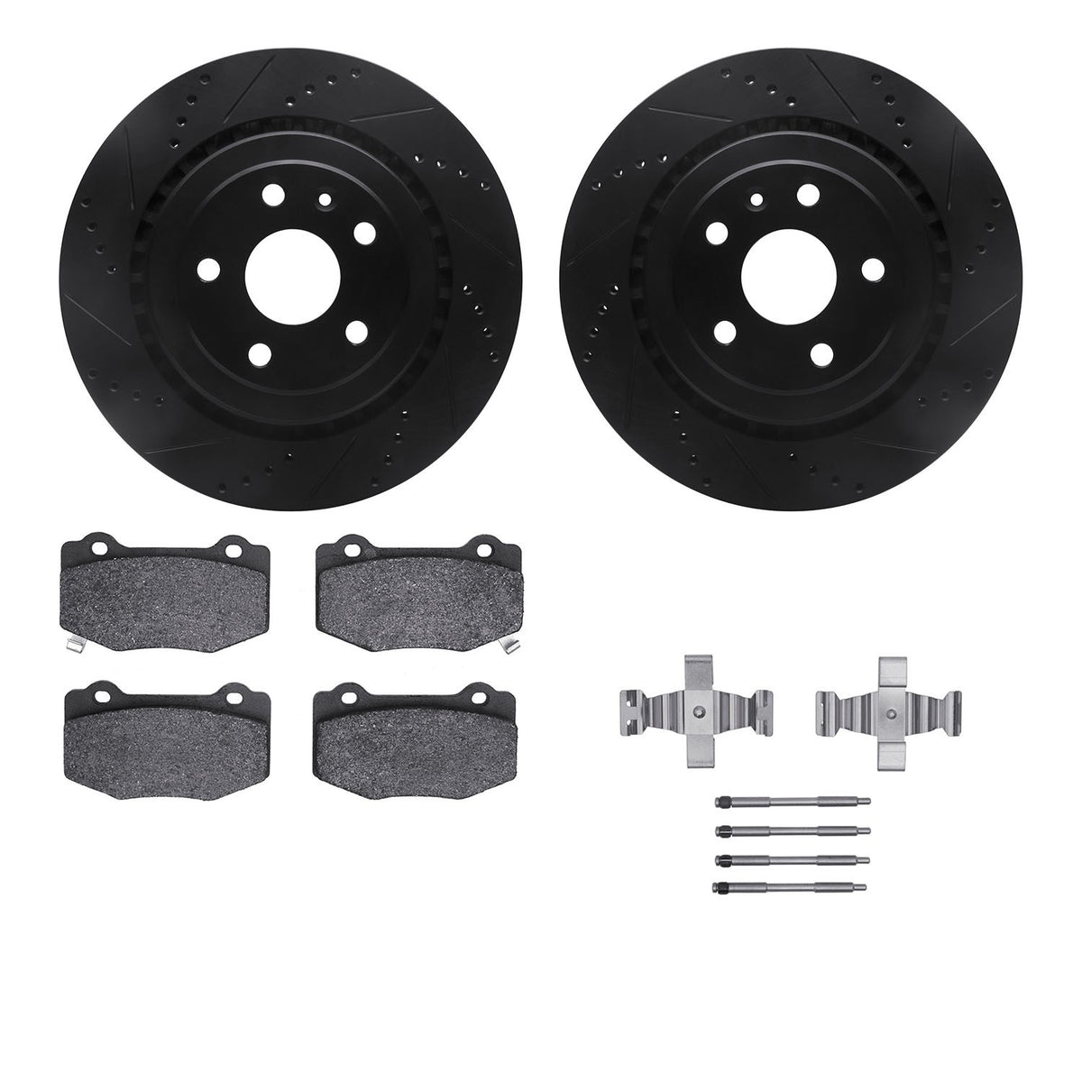 Dynamic Friction Company Disc Brake Kit 8612-47012