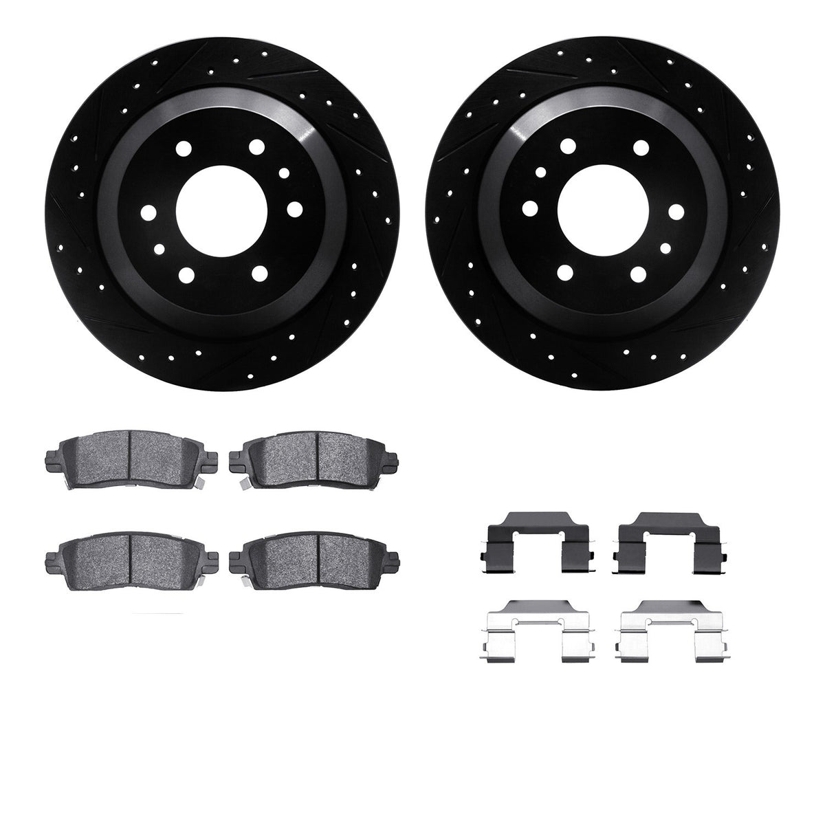 Dynamic Friction Company Disc Brake Kit 8612-48002
