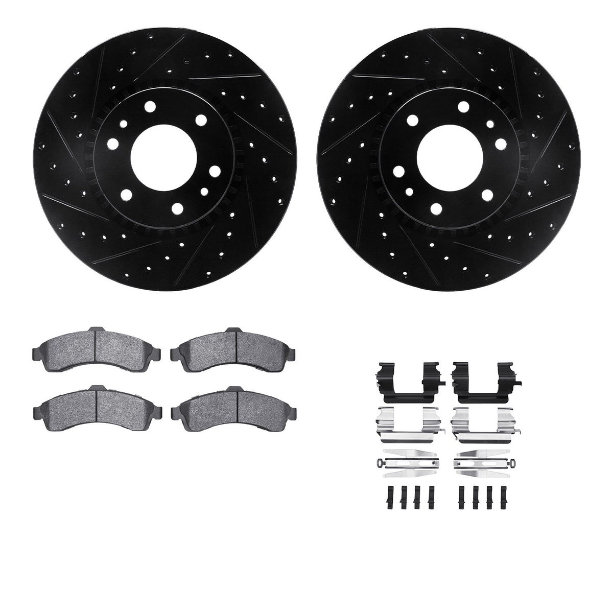 Dynamic Friction Company Disc Brake Kit 8612-48003