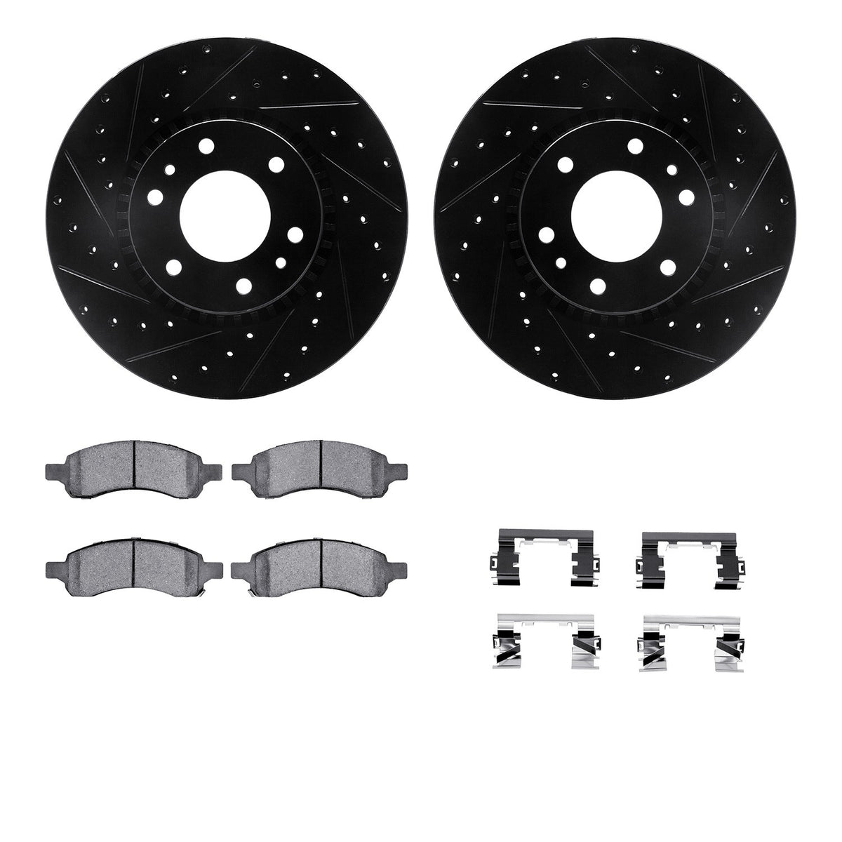 Dynamic Friction Company Disc Brake Kit 8612-48004