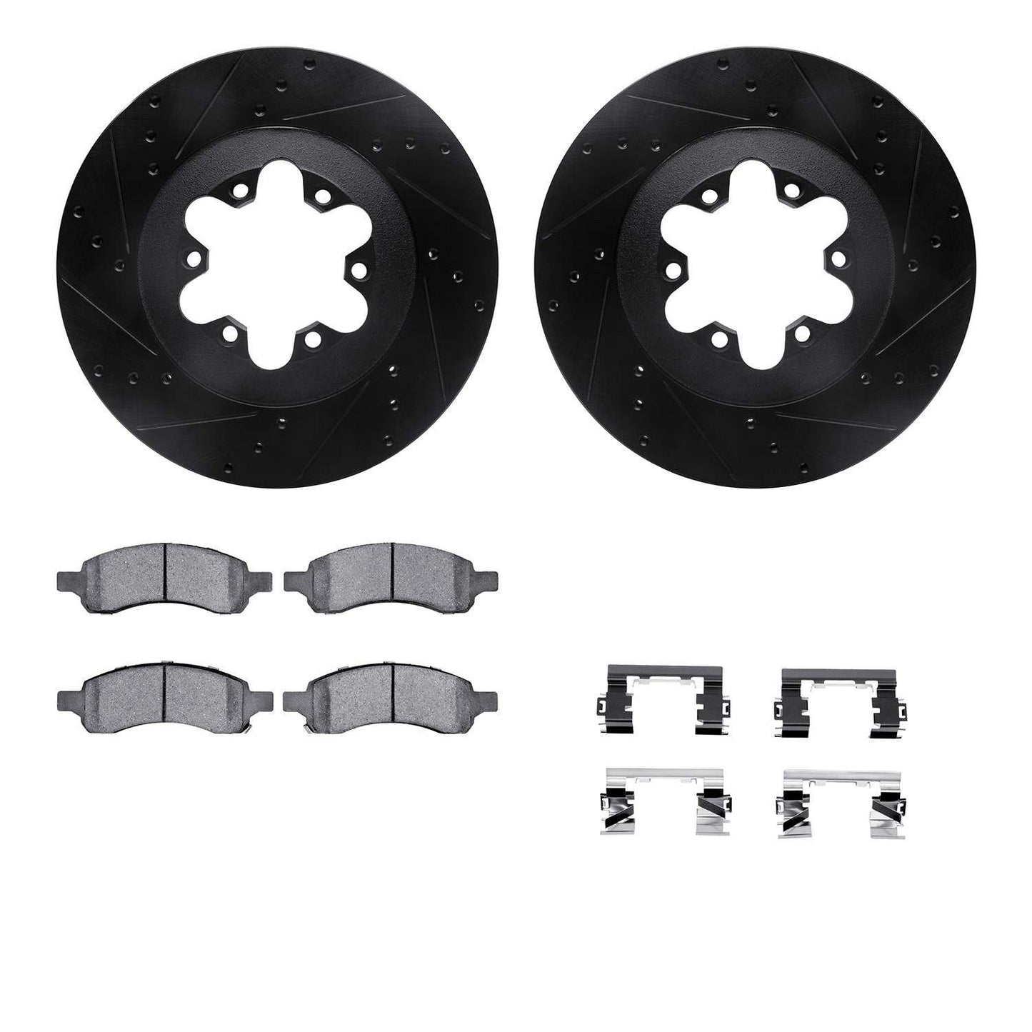 Dynamic Friction Company Disc Brake Kit 8612-48007