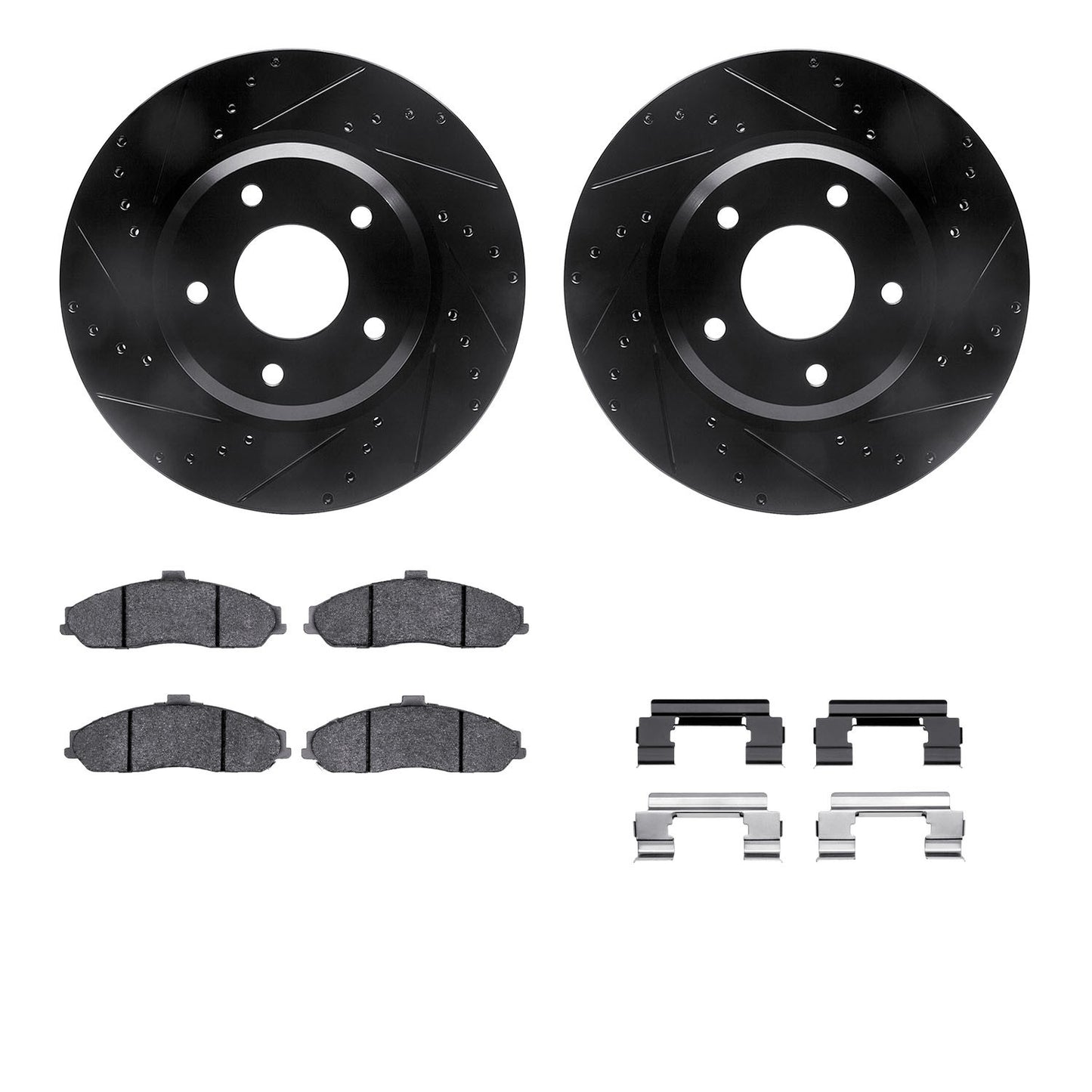 Dynamic Friction Company Disc Brake Kit 8612-52002