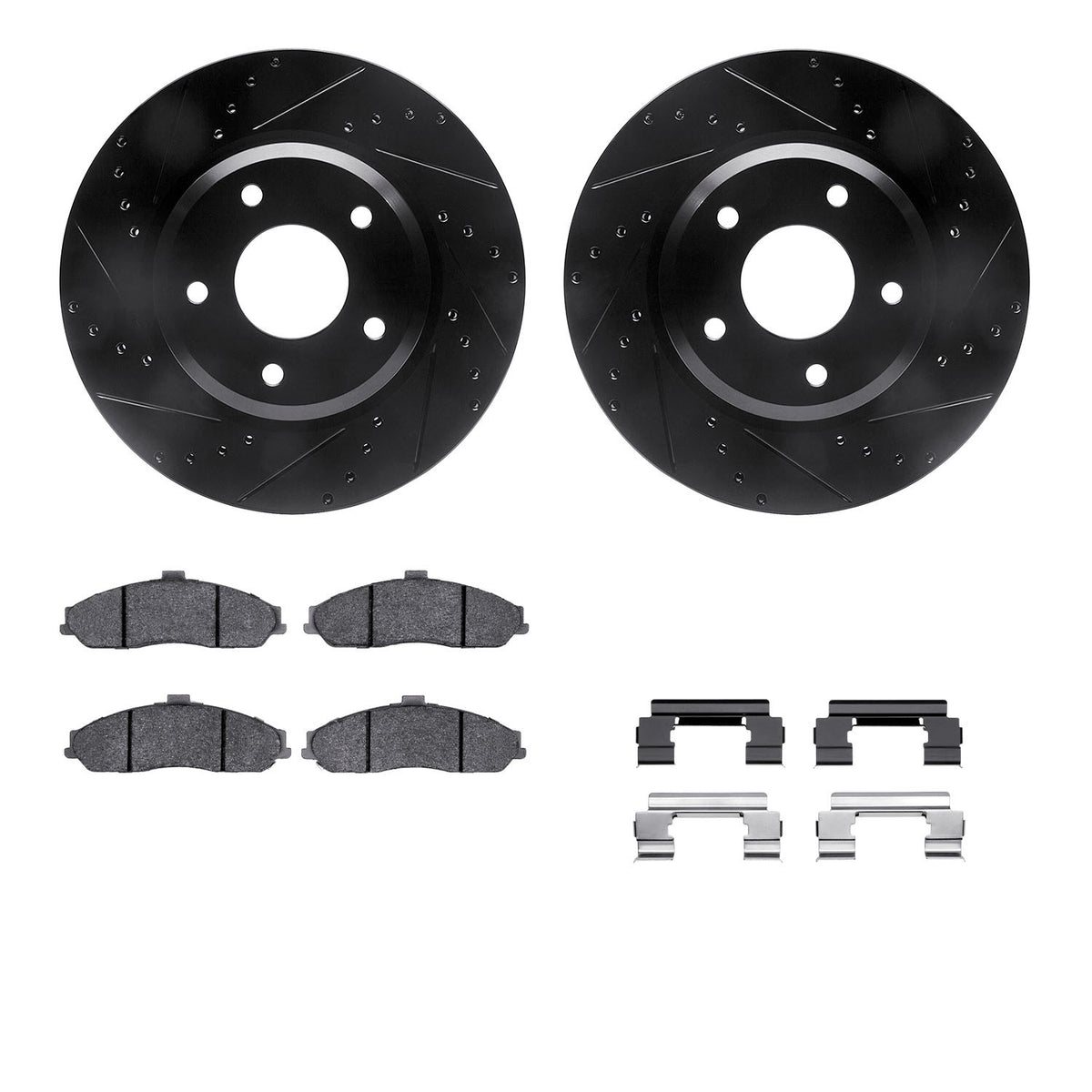 Dynamic Friction Company Disc Brake Kit 8612-52002