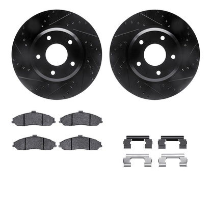 Dynamic Friction Company Disc Brake Kit 8612-52002