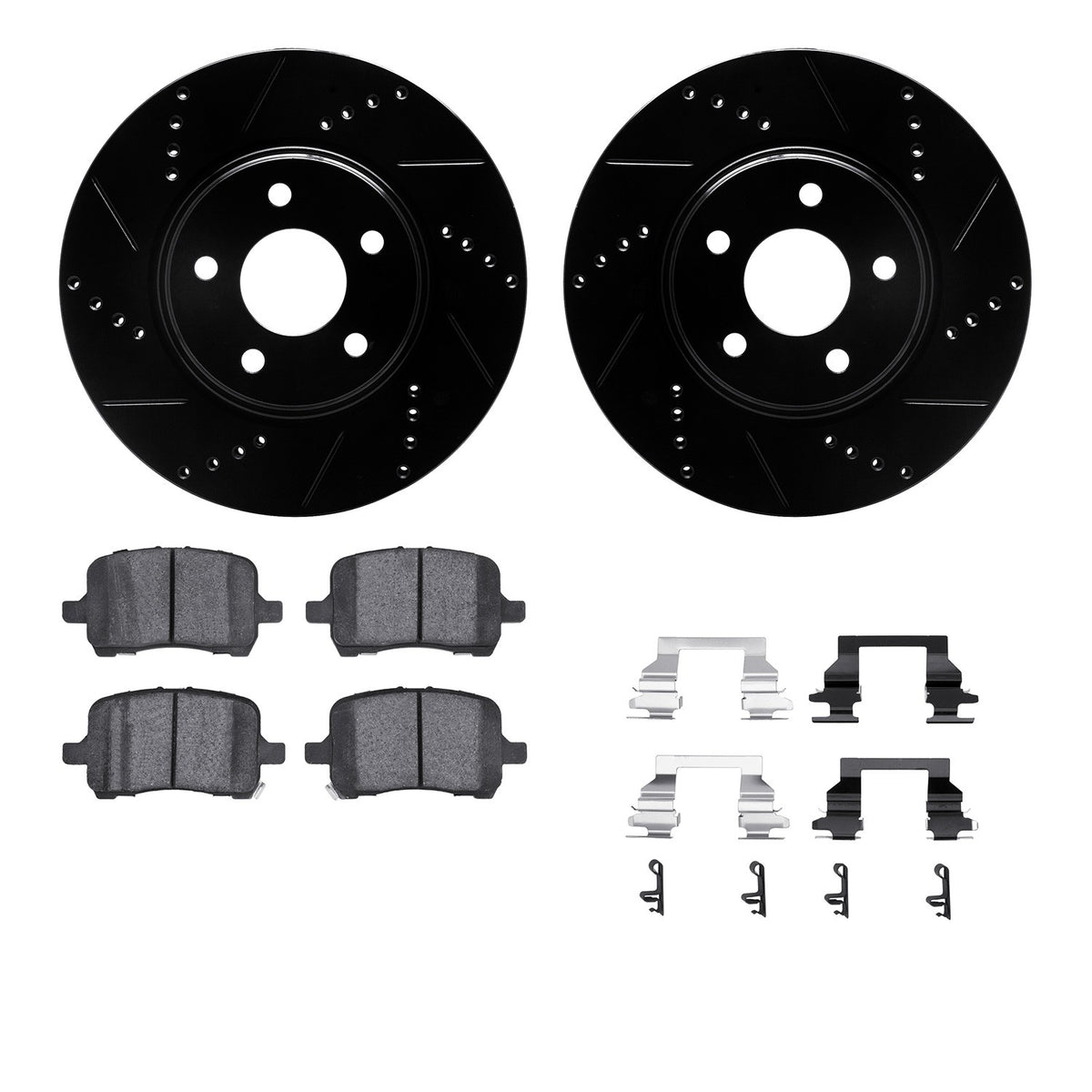 Dynamic Friction Company Disc Brake Kit 8612-53000