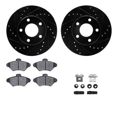 Dynamic Friction Company Disc Brake Kit 8612-54000