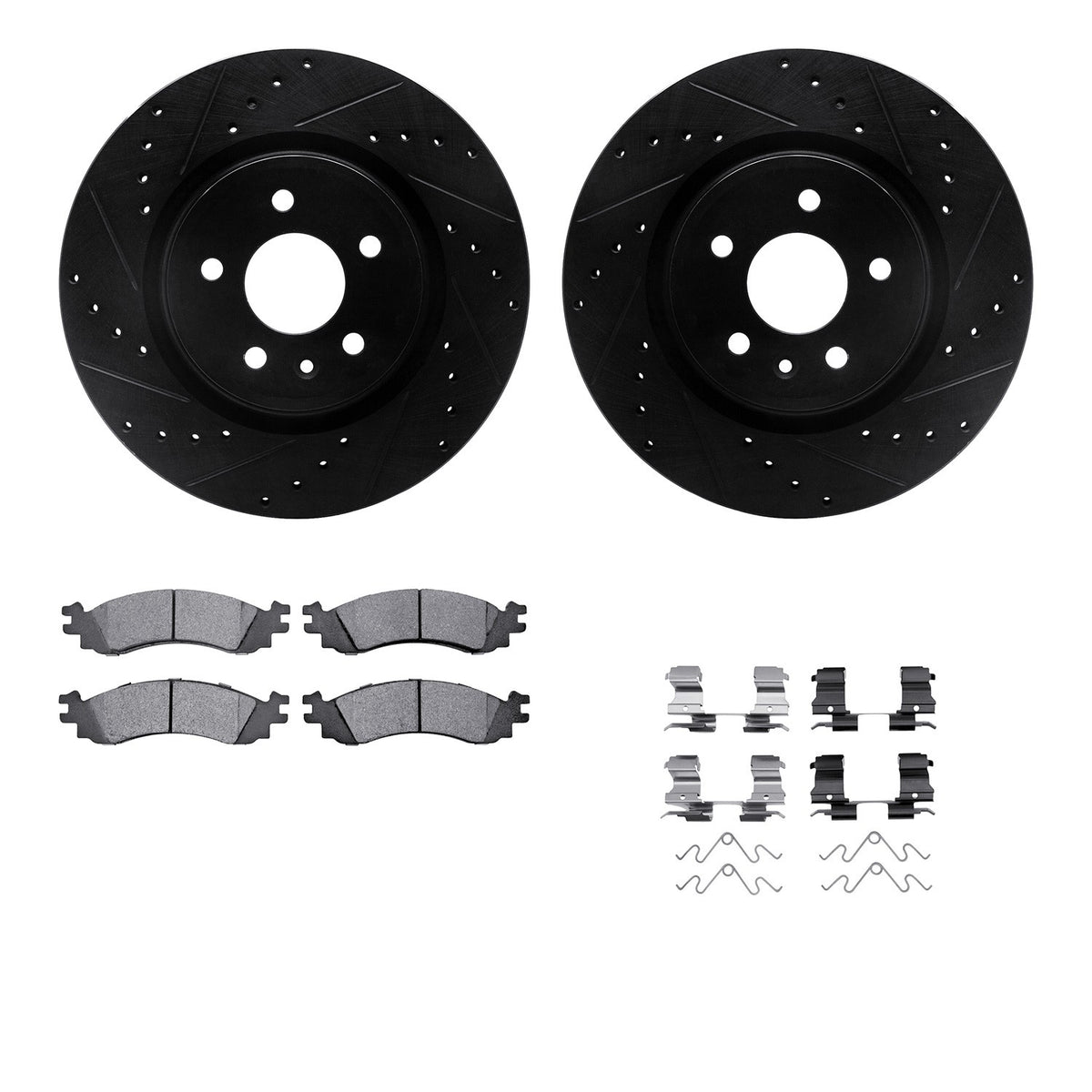 Dynamic Friction Company Disc Brake Kit 8612-54013