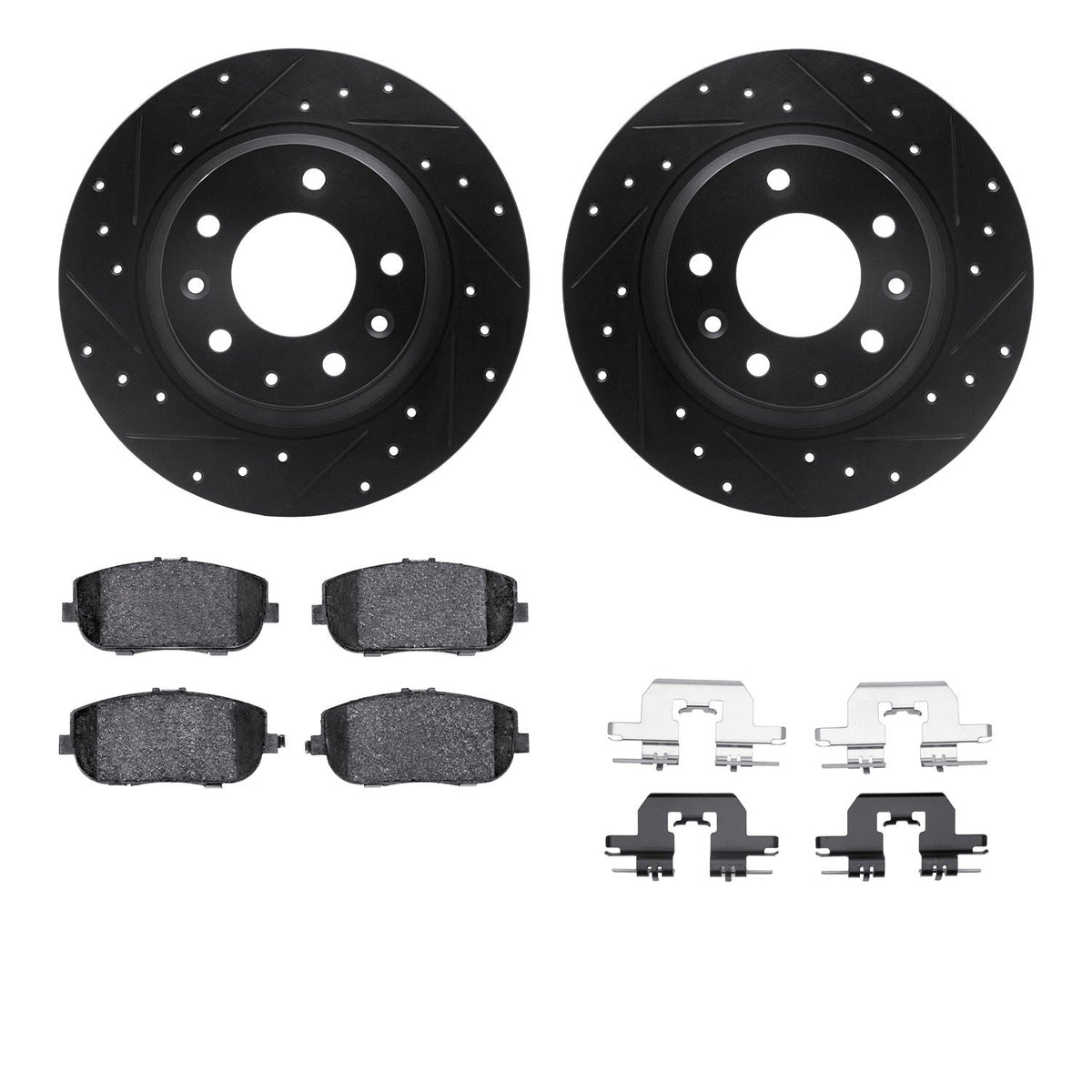 Dynamic Friction Company Disc Brake Kit 8612-54014