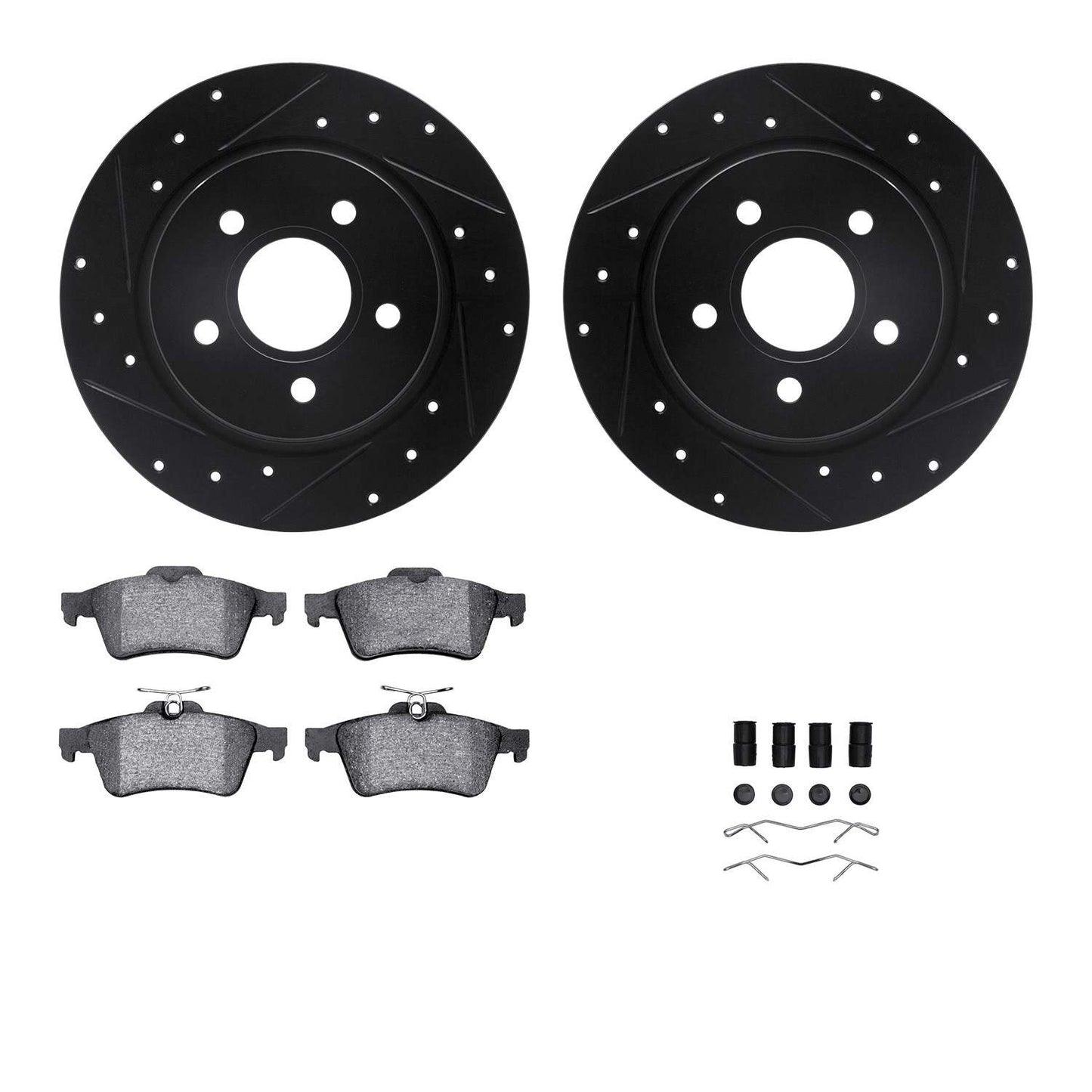Dynamic Friction Company Disc Brake Kit 8612-54016