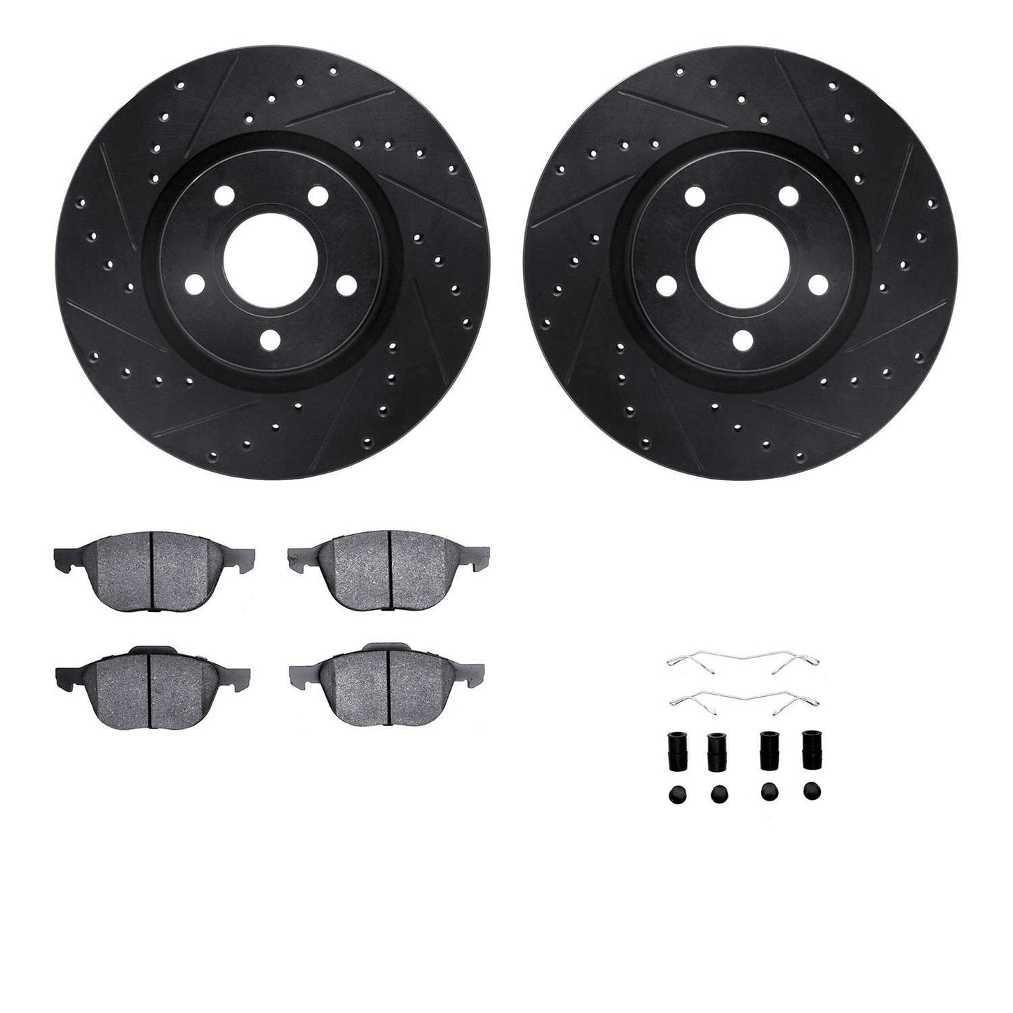 Dynamic Friction Company Disc Brake Kit 8612-54018