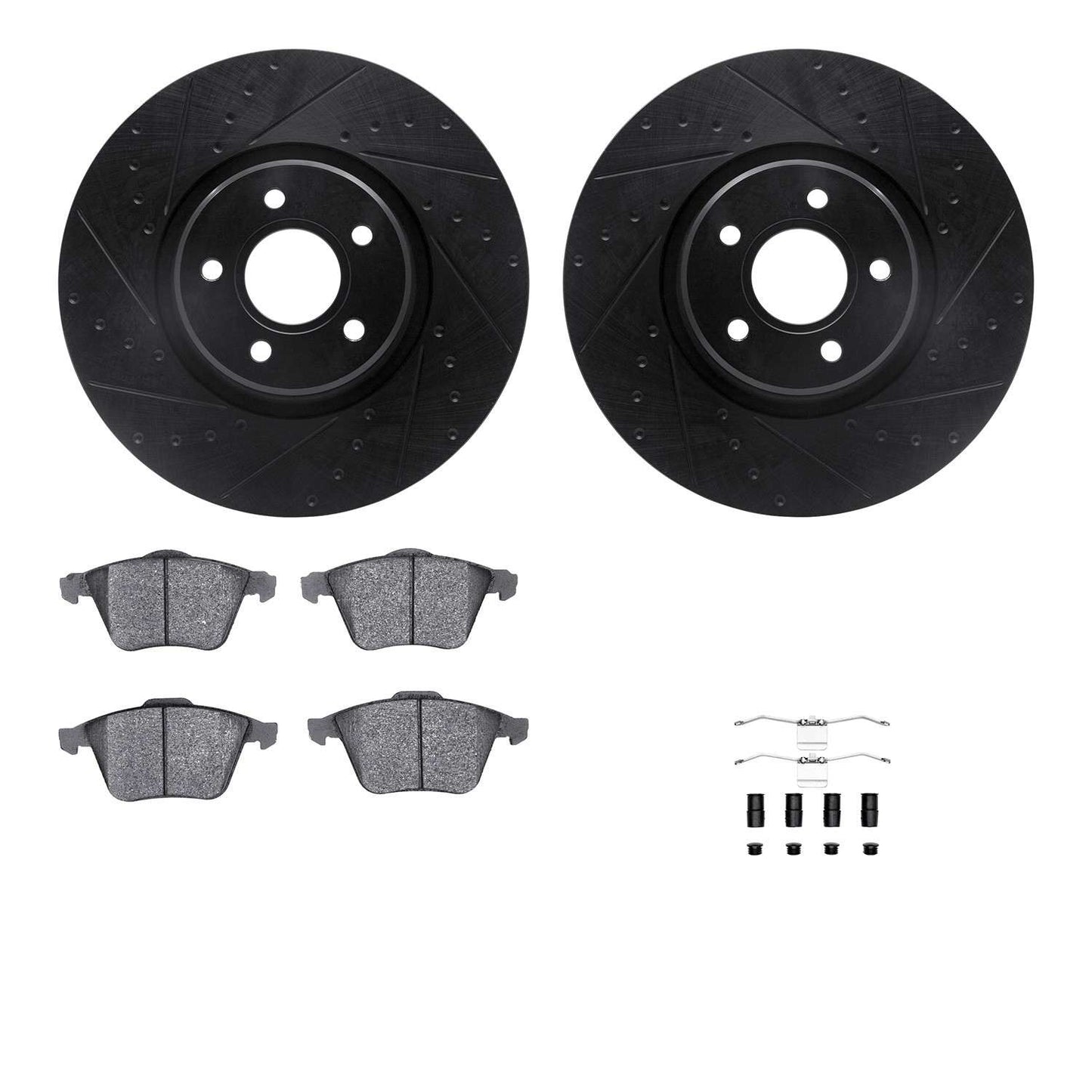 Dynamic Friction Company Disc Brake Kit 8612-54019