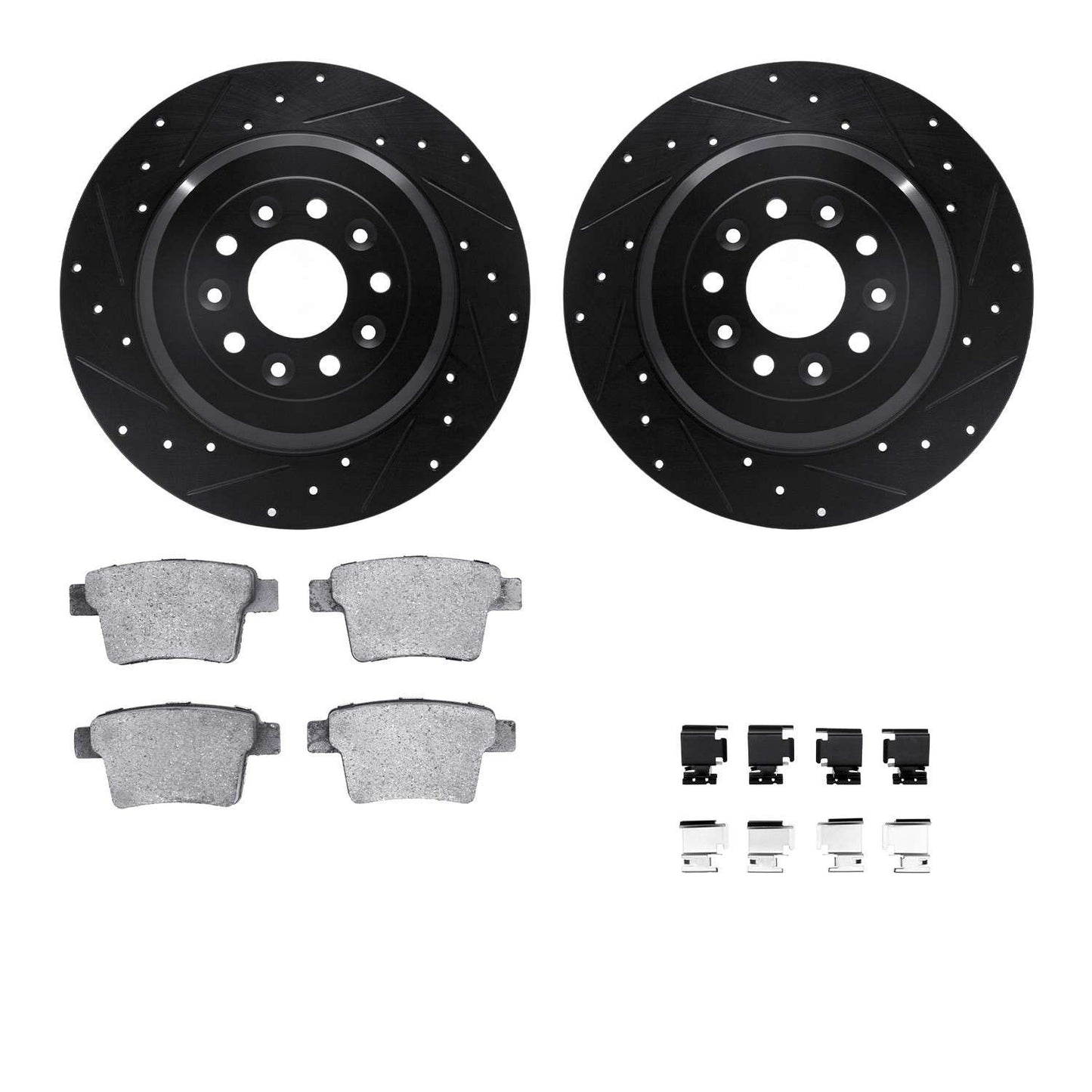 Dynamic Friction Company Disc Brake Kit 8612-54021