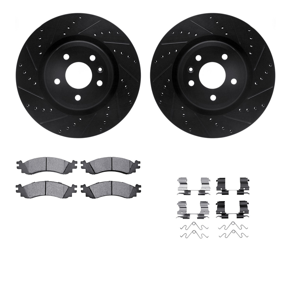 Dynamic Friction Company Disc Brake Kit 8612-54023