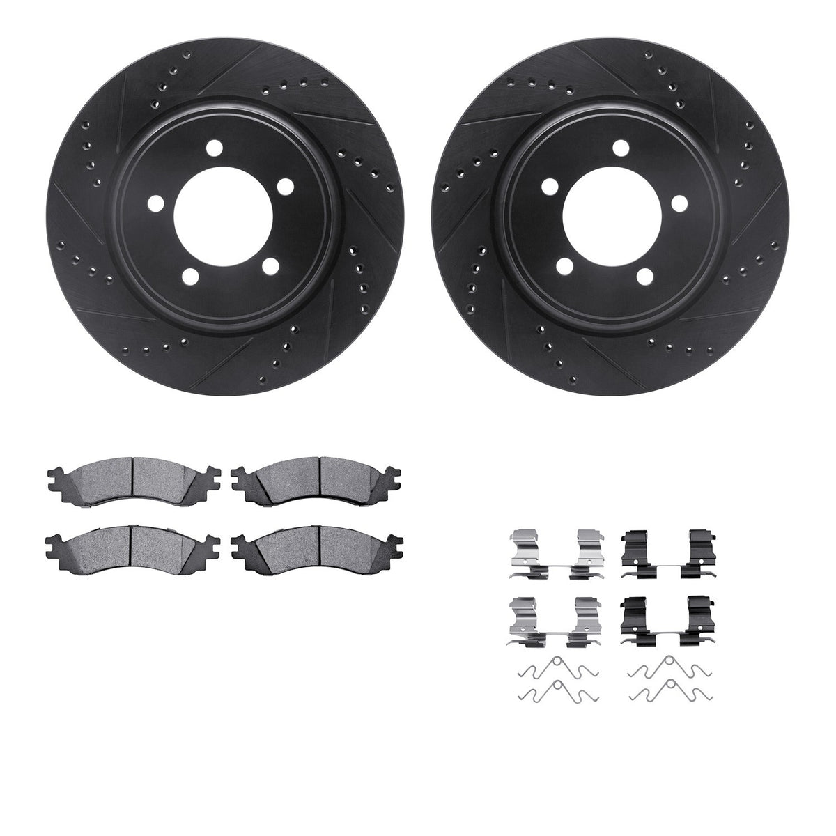 Dynamic Friction Company Disc Brake Kit 8612-54024