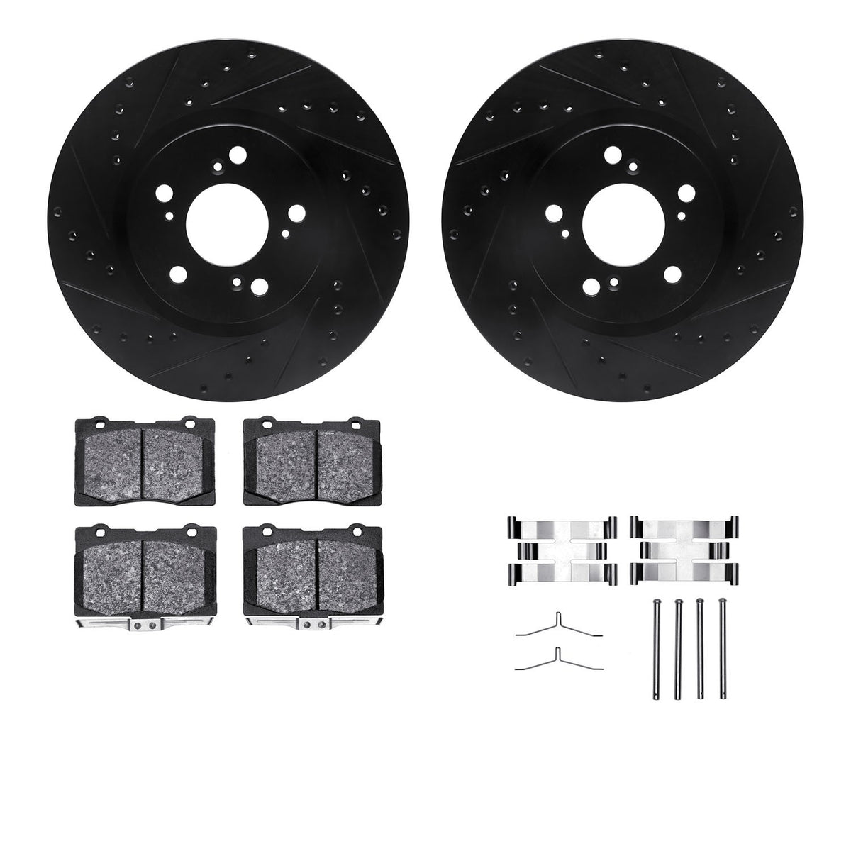 Dynamic Friction Company Disc Brake Kit 8612-58006